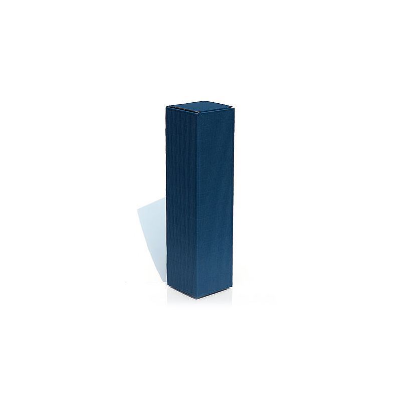 Gift box 'Wave', rectangular, cardboard, blue Gift box 'Wave', rectangular, cardboard, blue