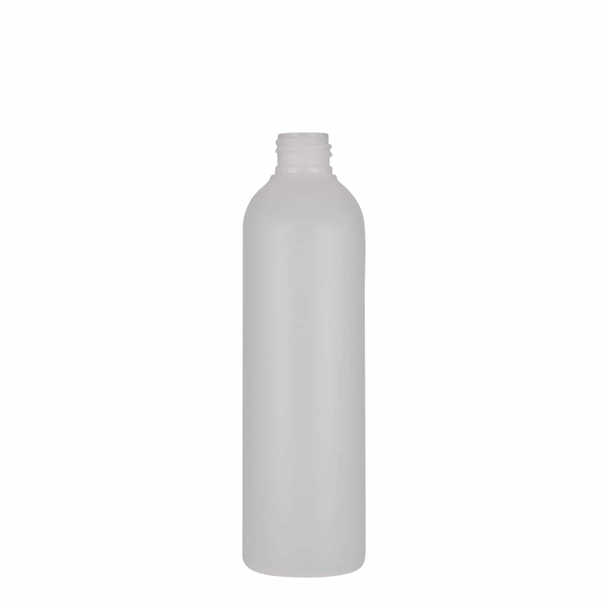 250 ml plastic bottle 'Tuffy', HDPE, natural, closure: GPI 24/410