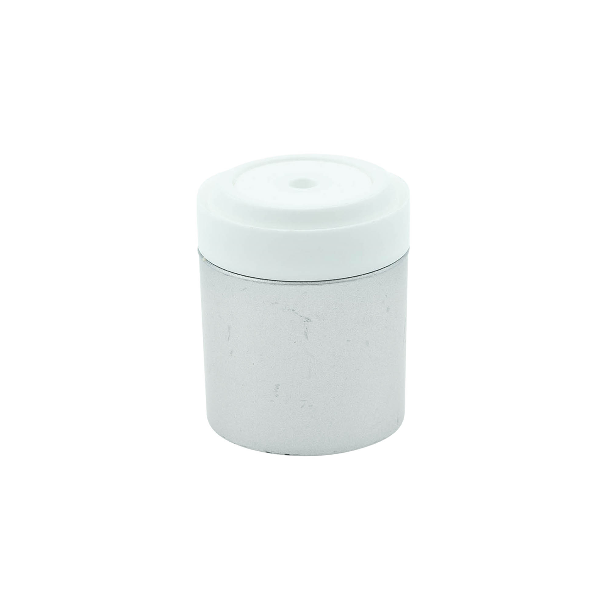 Airless Dispenser Pump Head ‘Micro’, PP Plastic, silver