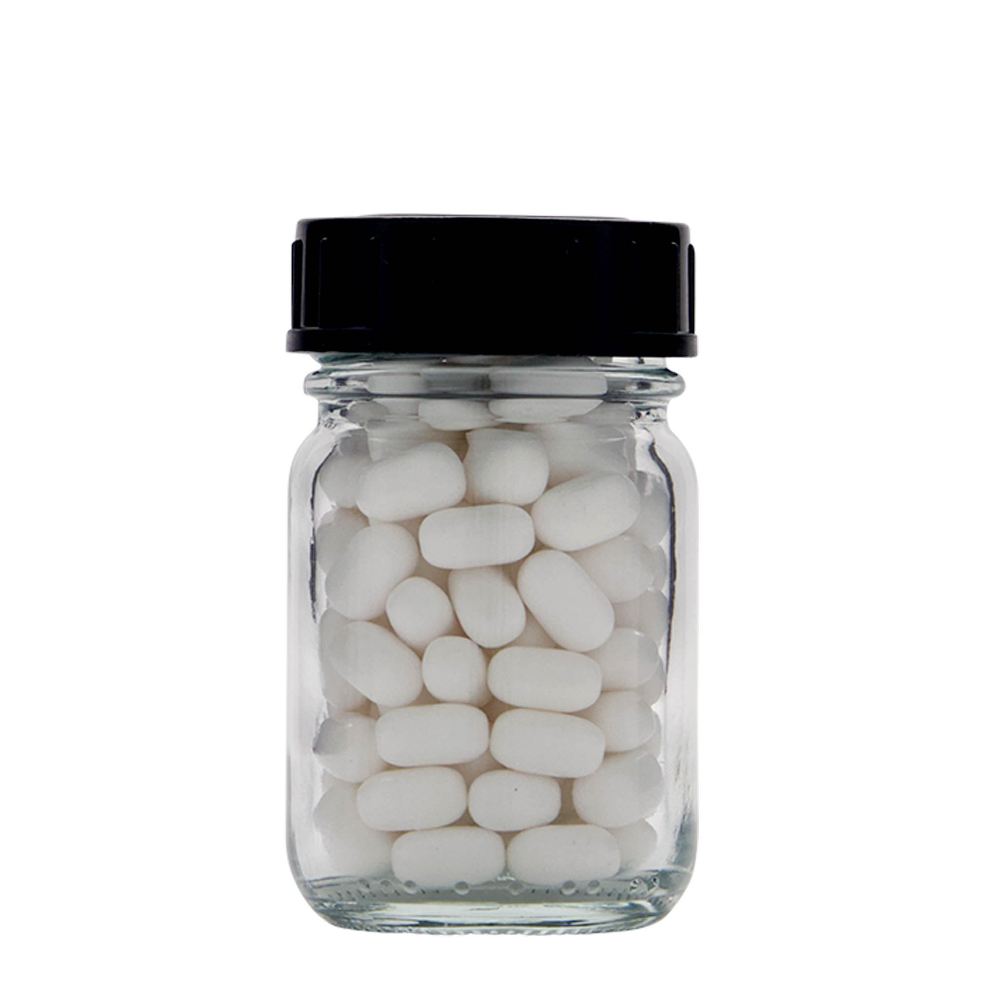 50 ml wide-neck glass, opening: DIN 40 50 ml wide-neck glass, opening: DIN 40