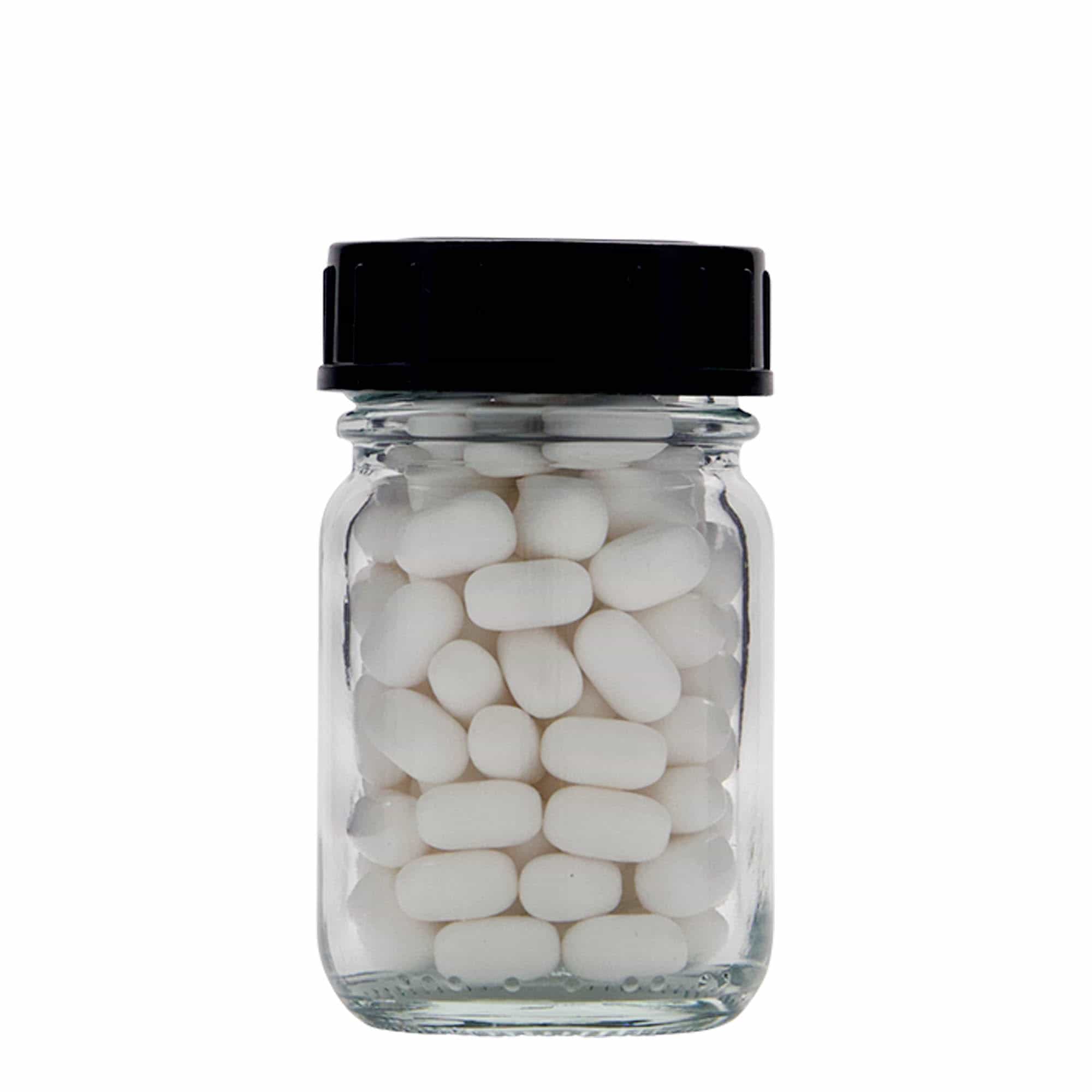50 ml wide-neck glass, opening: DIN 40