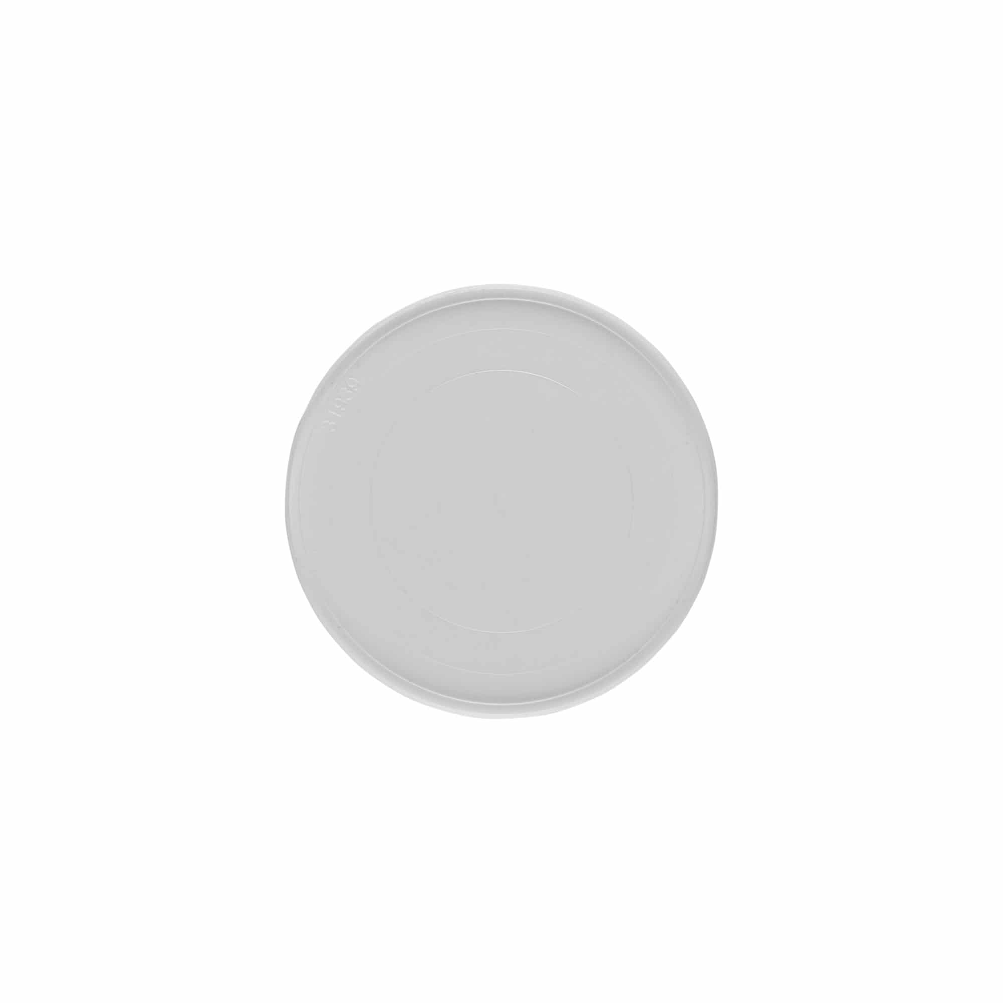 Cover disc for 150 ml 'Bianca', PP plastic, white