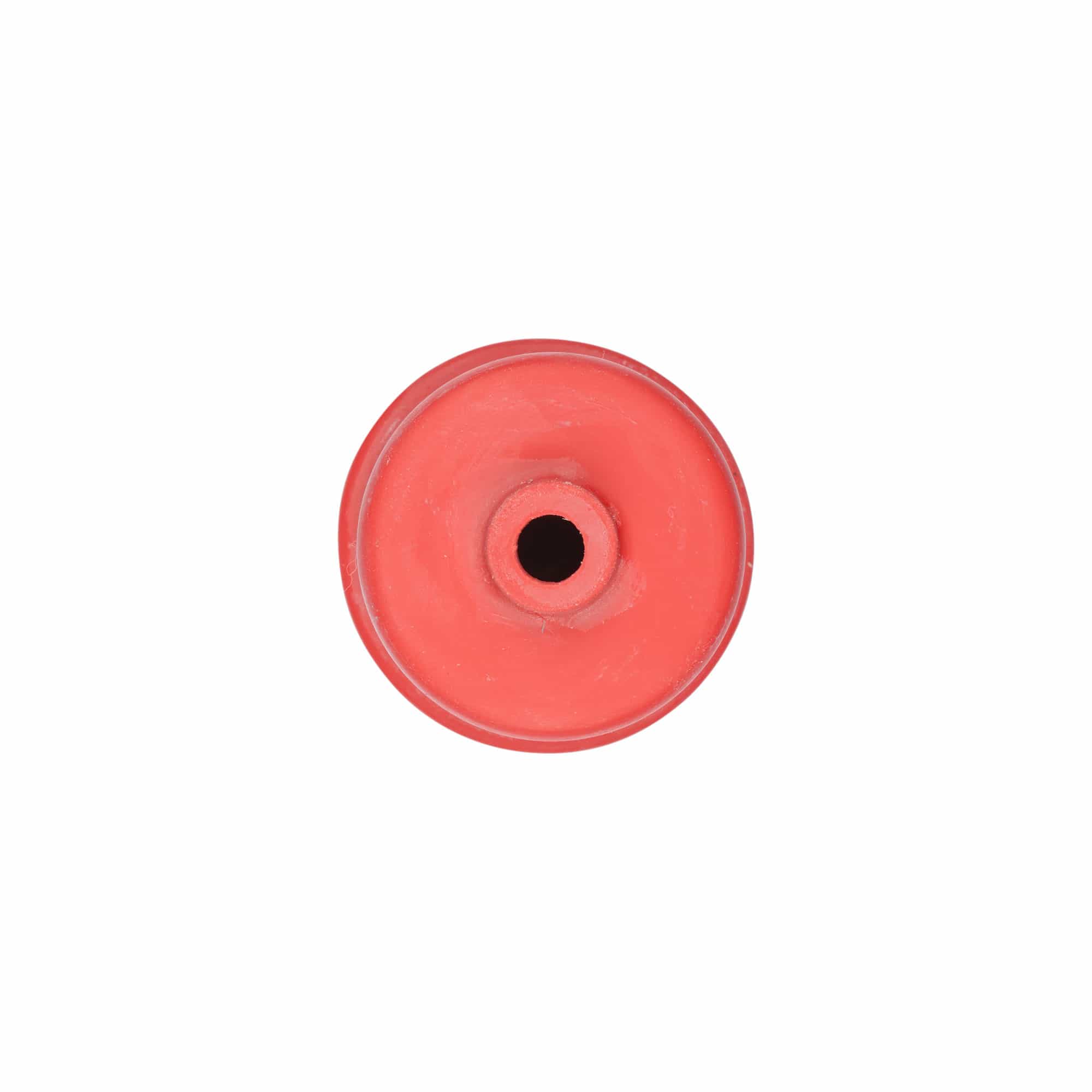 Fermentation cap type 4, rubber, red