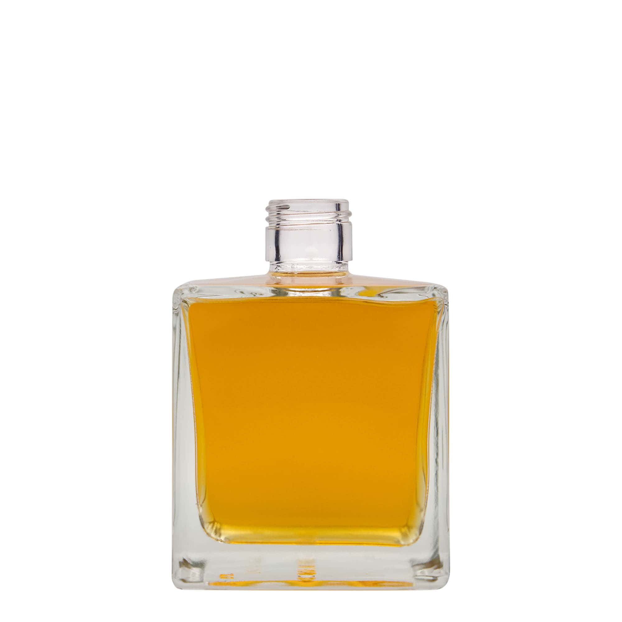 500 ml glass bottle 'Cube', square, opening: PP 31.5