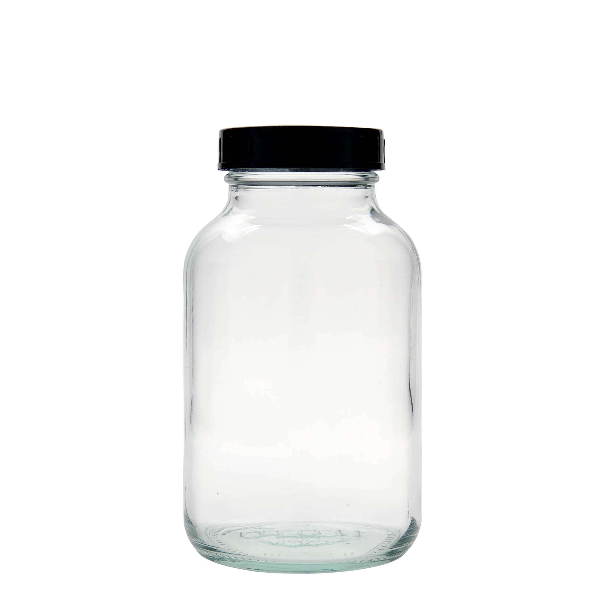 1,000 ml wide mouth jar, closure: DIN 68