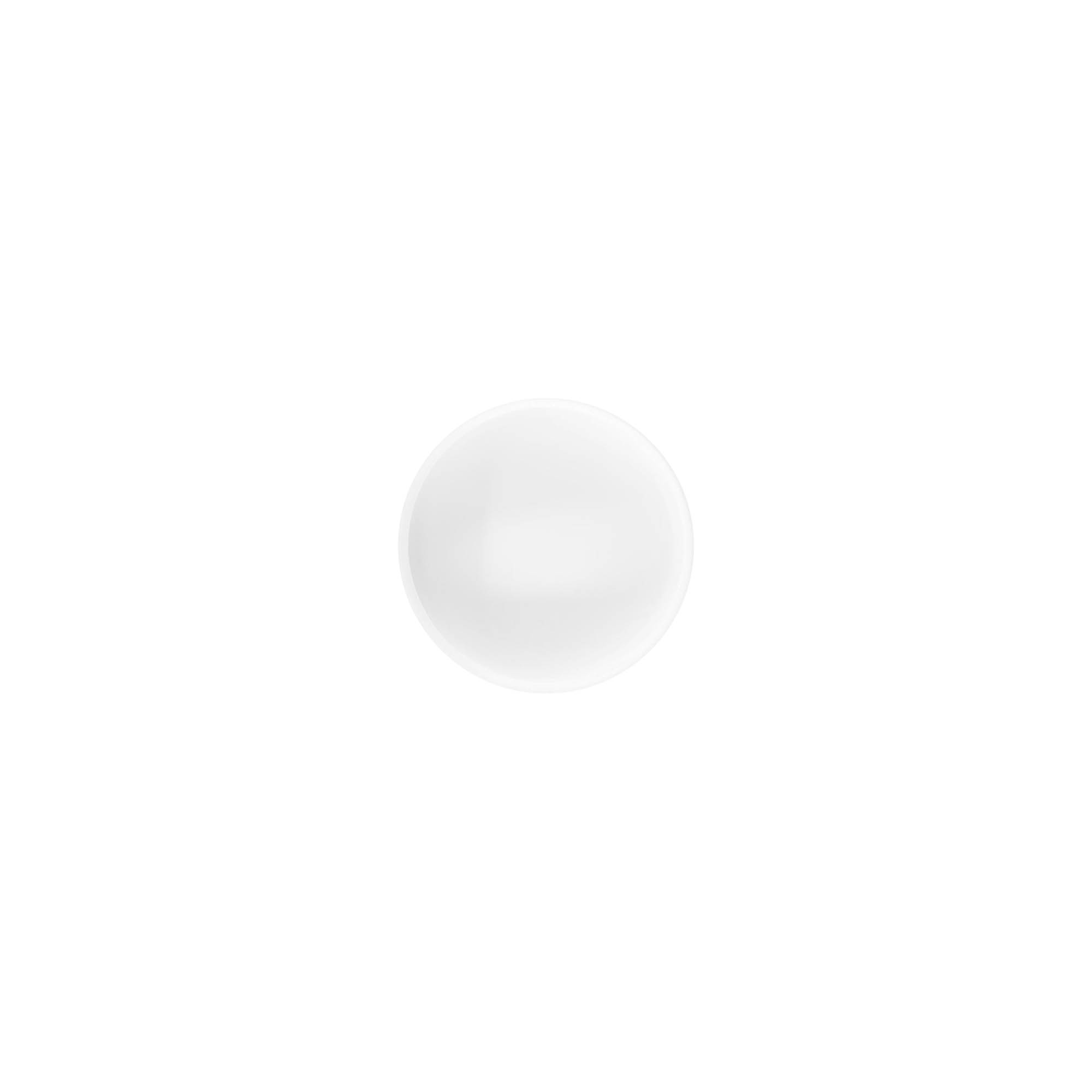 Screw cap 'White Line' 12ml, PP plastic, white
