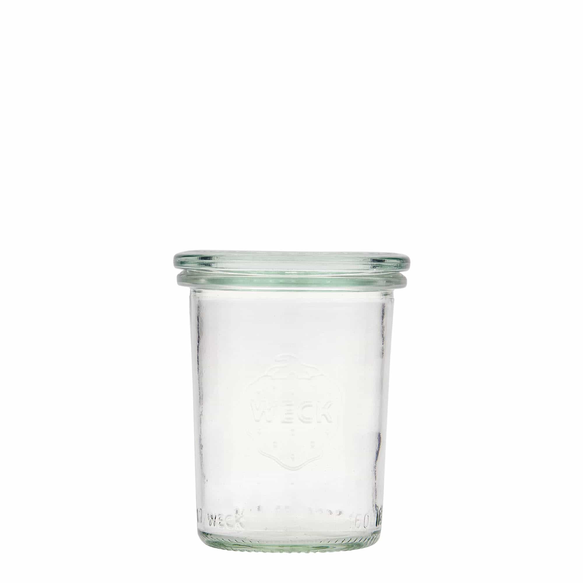 160 ml WECK cylindrical jar, closure: round rim