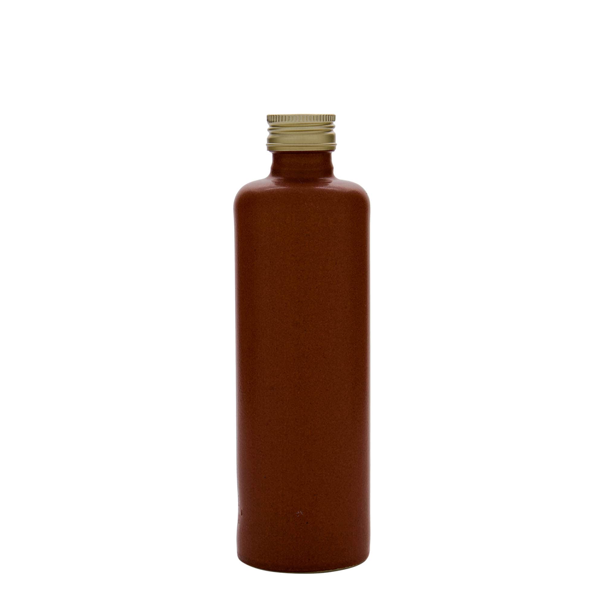 350 ml earthenware jug, stoneware, red-brown, opening: PP 31.5