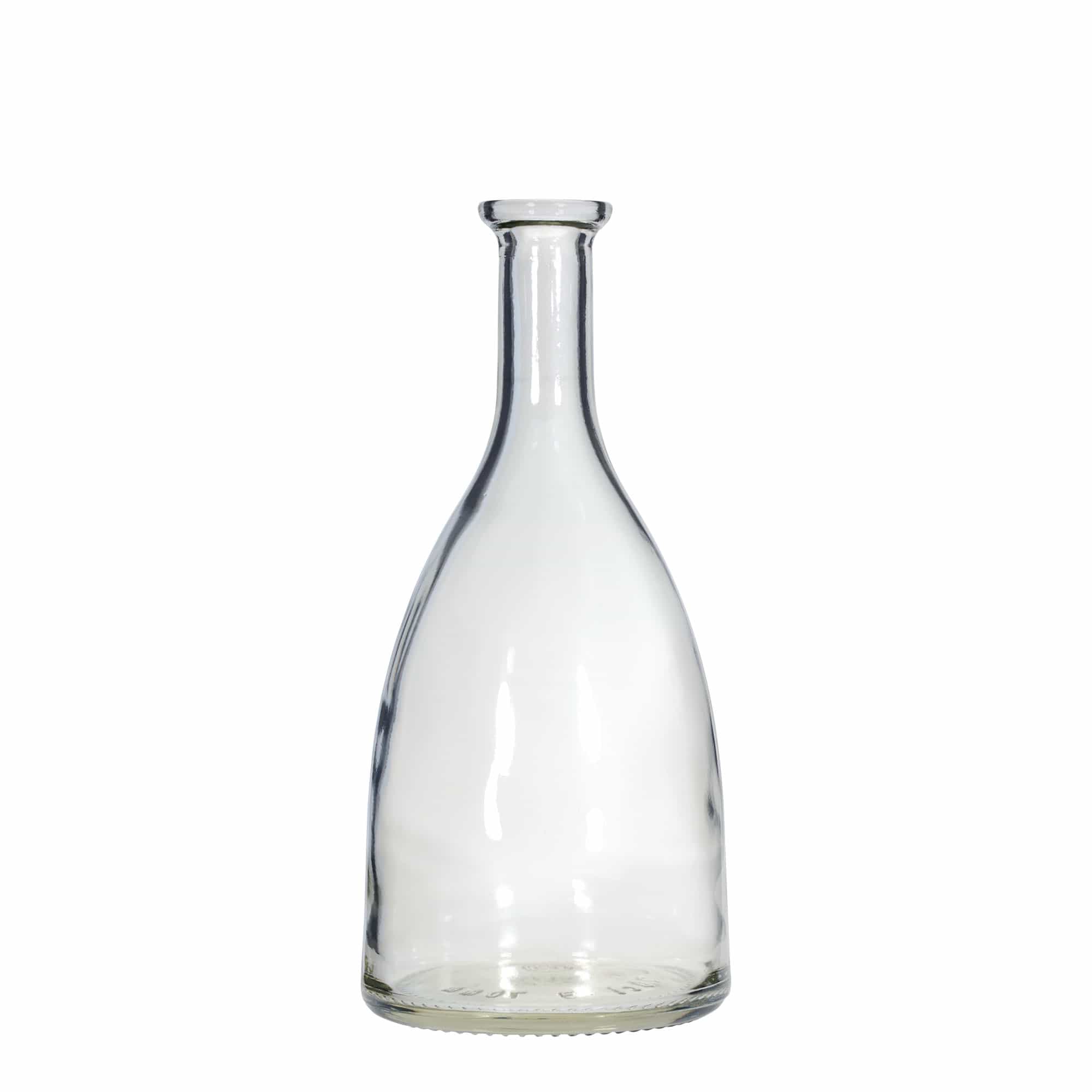 700 ml glass bottle 'Viola', opening: cork