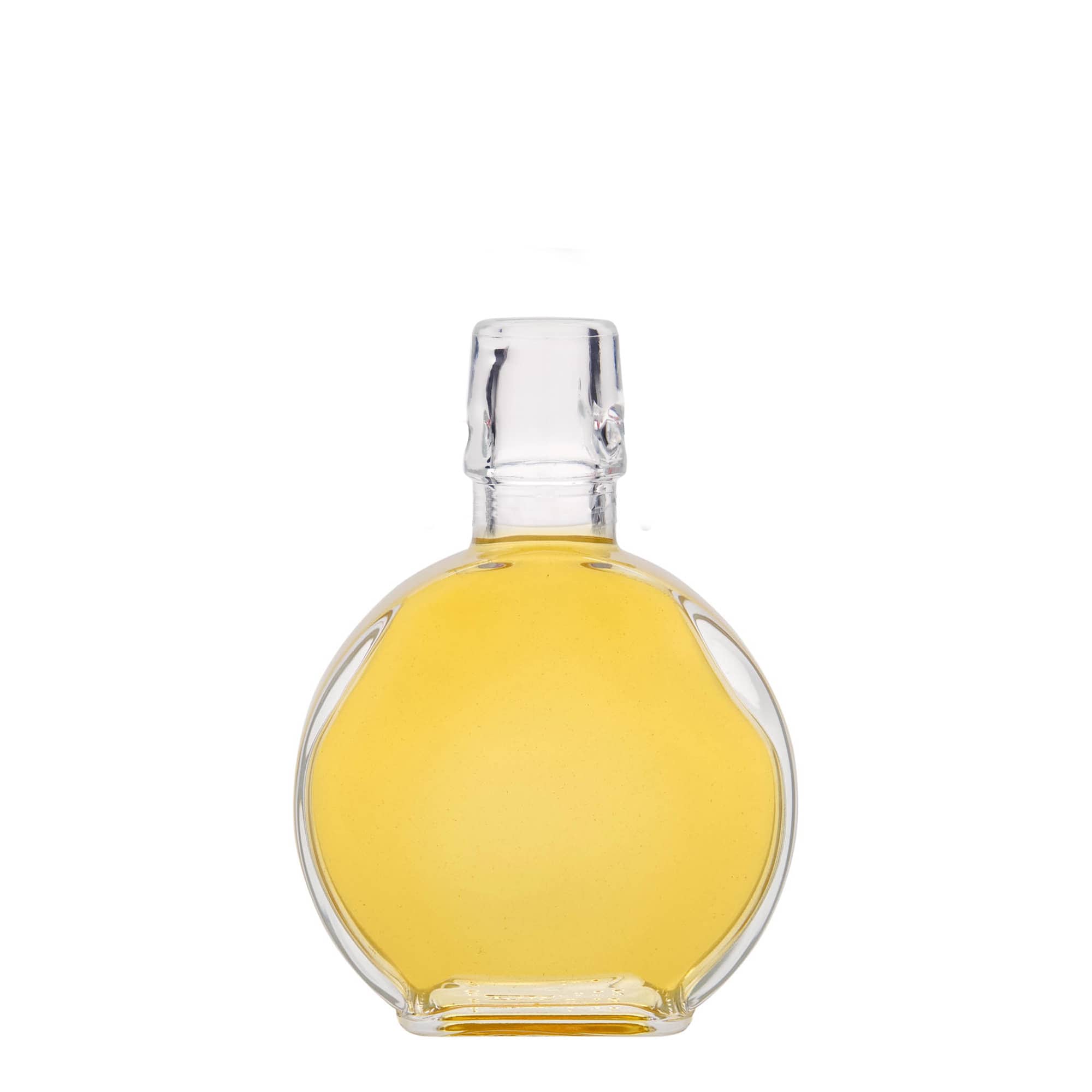 200 ml glass bottle 'Sensatione', rectangular, opening: swing top closure