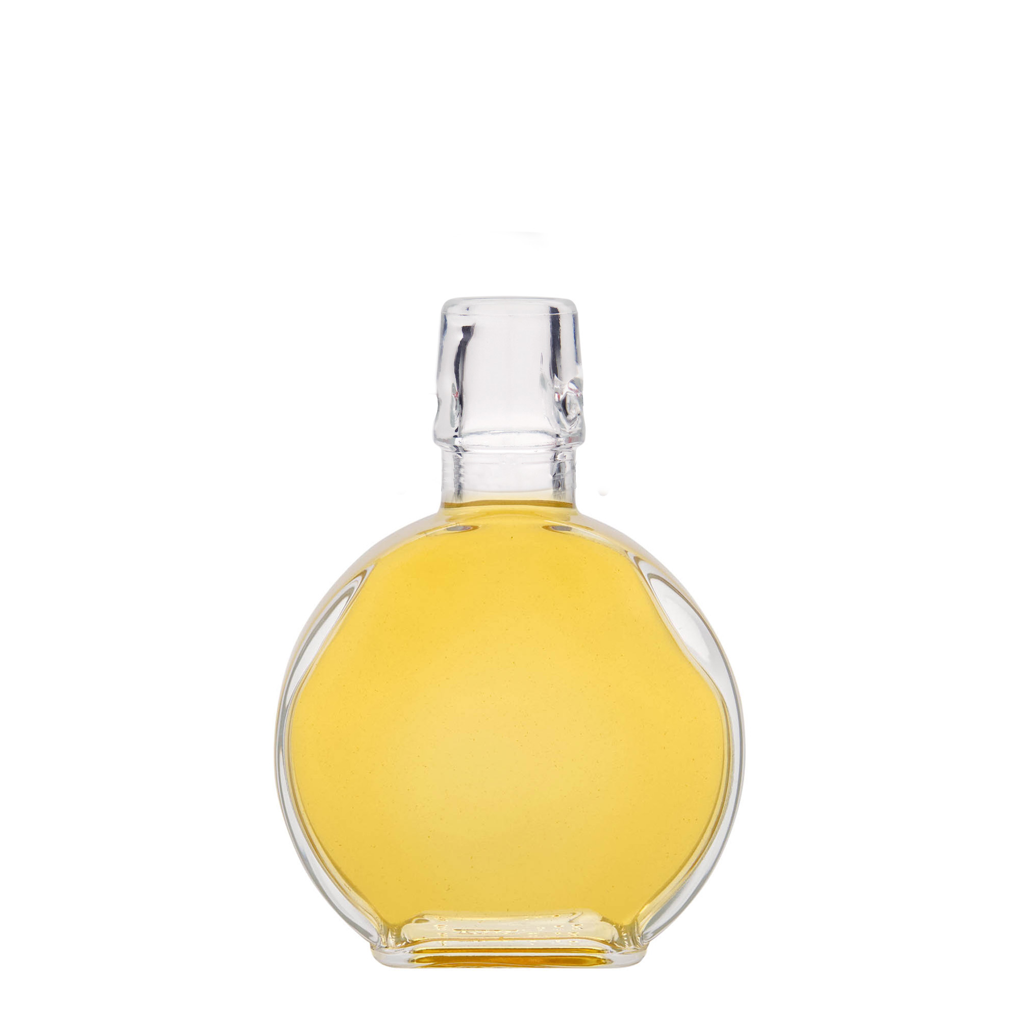 200 ml glass bottle ‘Sensatione’, rectangular, opening: swing top closure