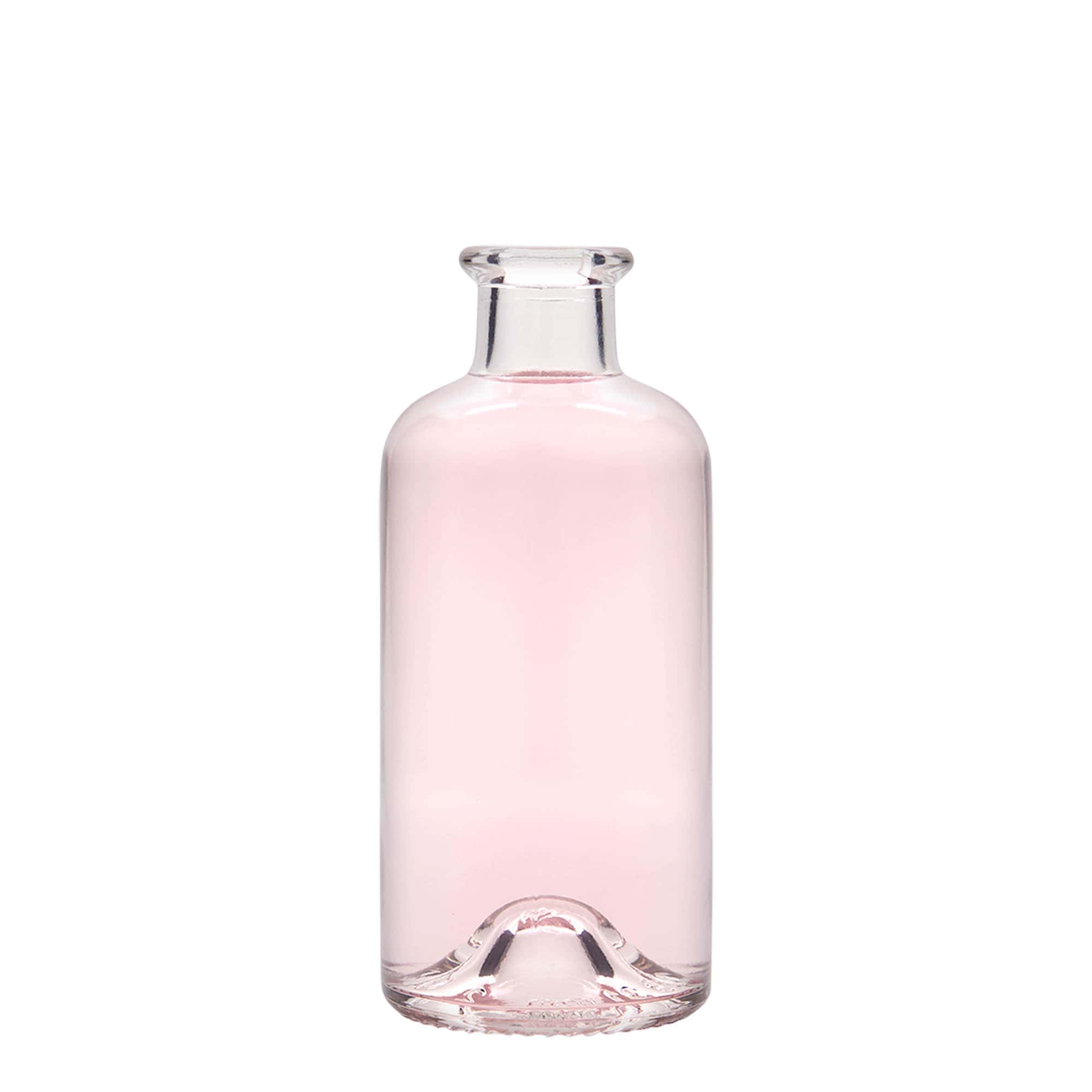 200 ml glass bottle apothecary, opening: cork