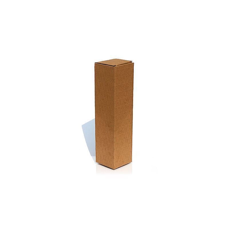 Gift box 'Wave', rectangular, cardboard, natural colour