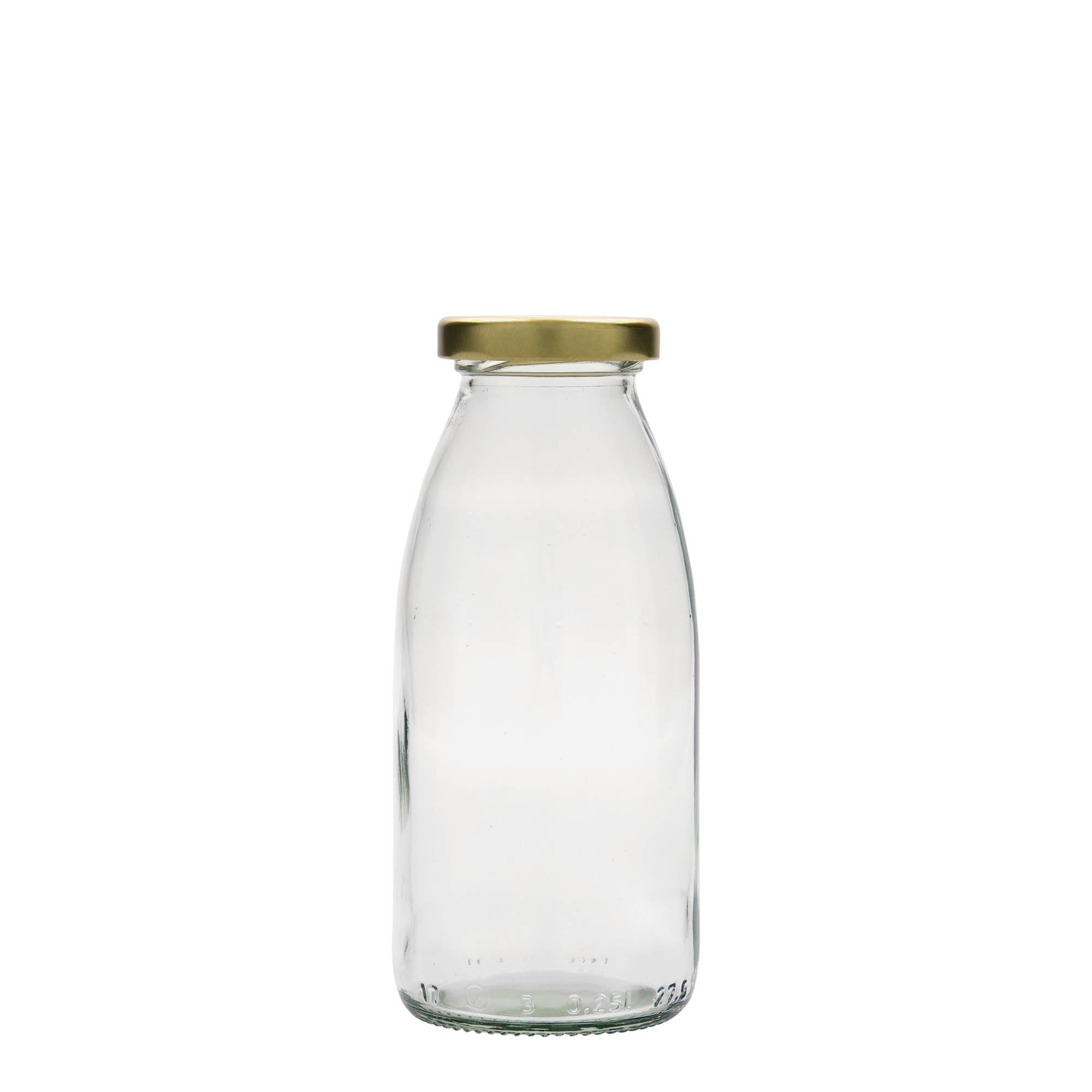 250 ml glass bottle Vroni #, opening: twist-off (TO 43) 250 ml glass bottle Vroni #, opening: twist-off (TO 43)