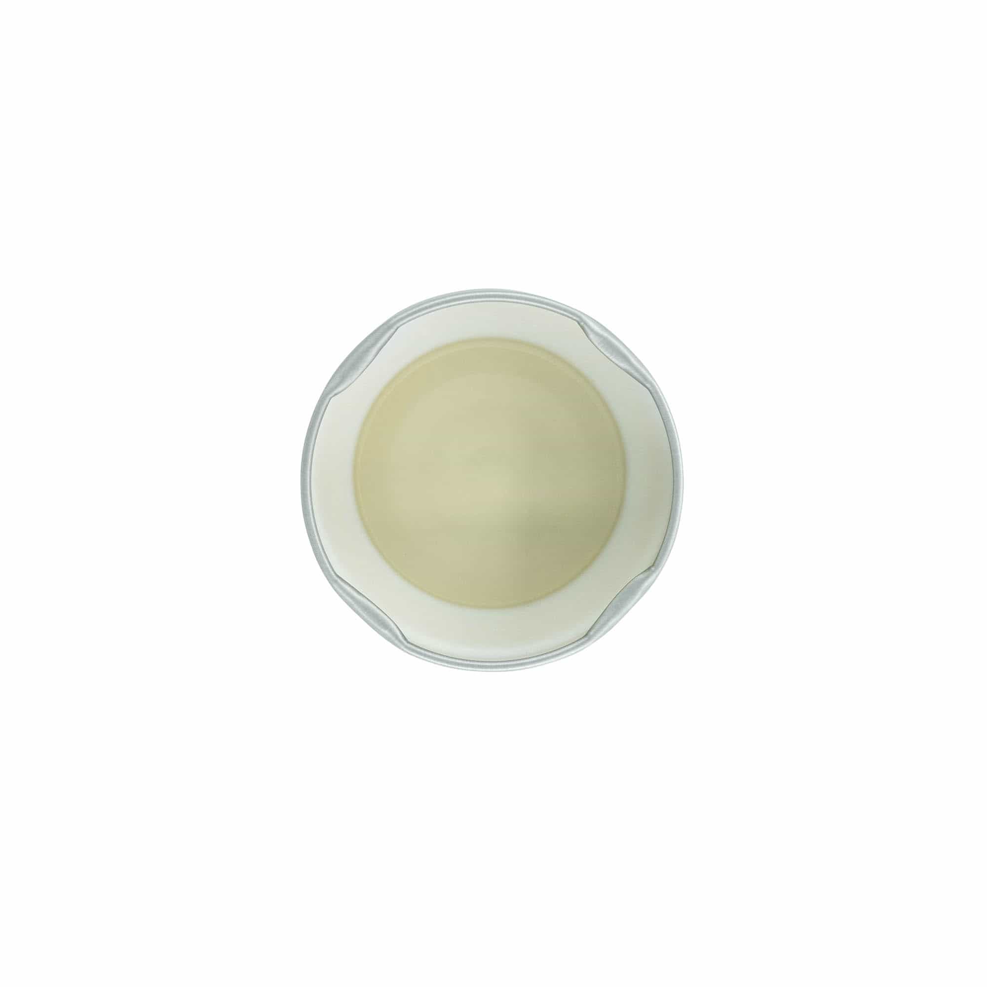 Deep Twist-off cap, tinplate, silver, for opening: Deep-TO 58
