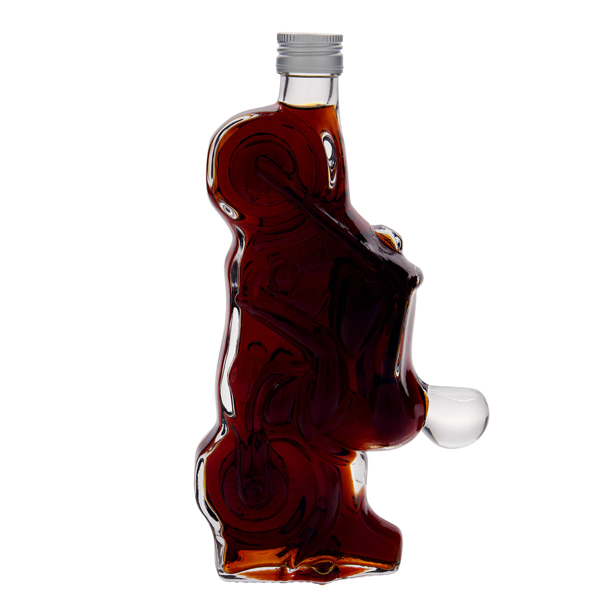 350 ml glass bottle 'Motorcycle', opening: PP 28