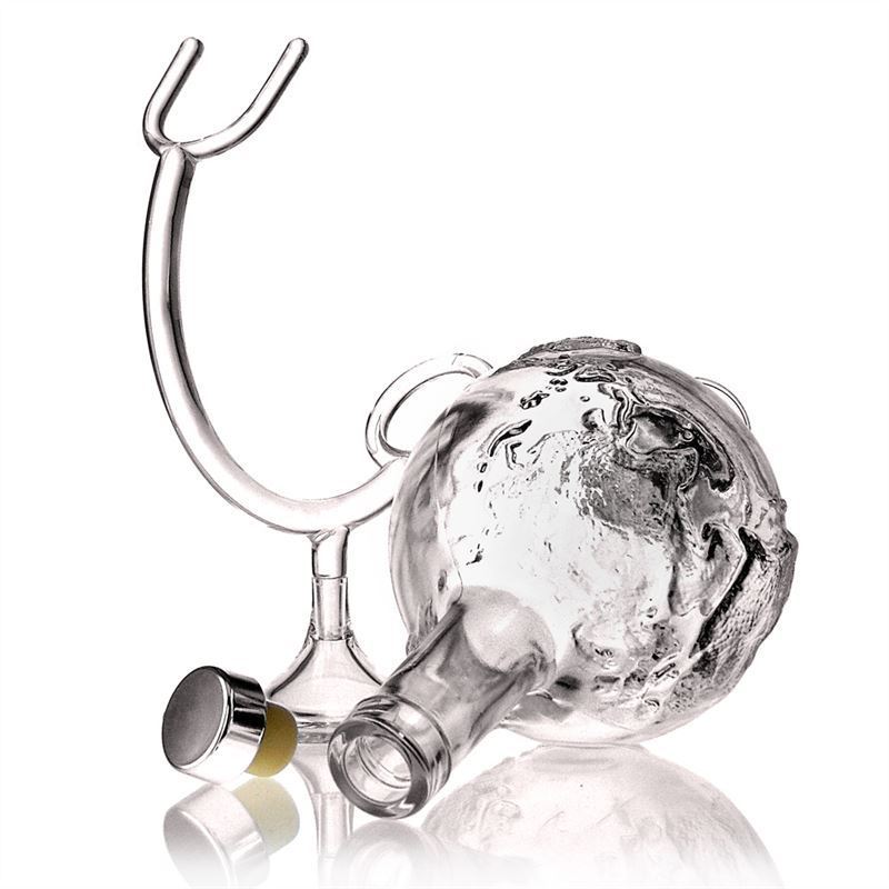 500 ml glass bottle 'Globus', opening: cork 500 ml glass bottle 'Globus', opening: cork