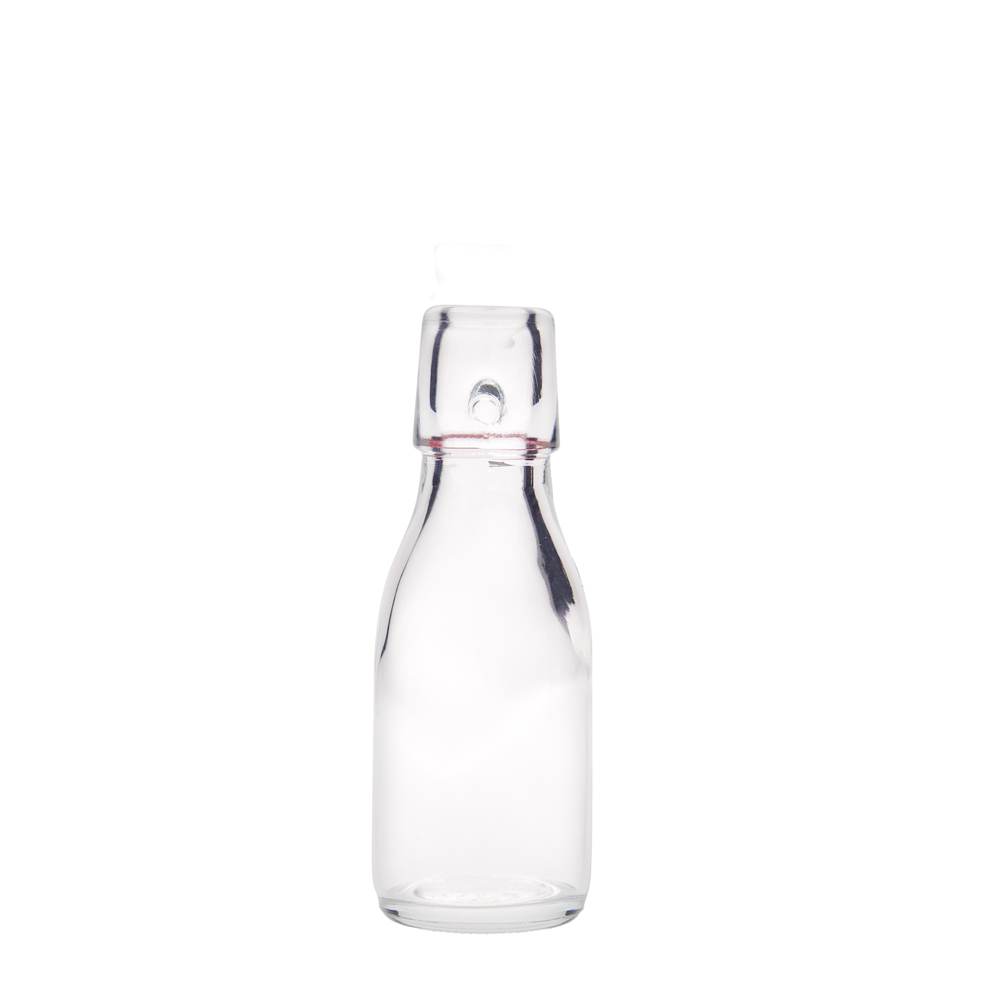 100 ml glass bottle 'Paul', opening: swing top closure