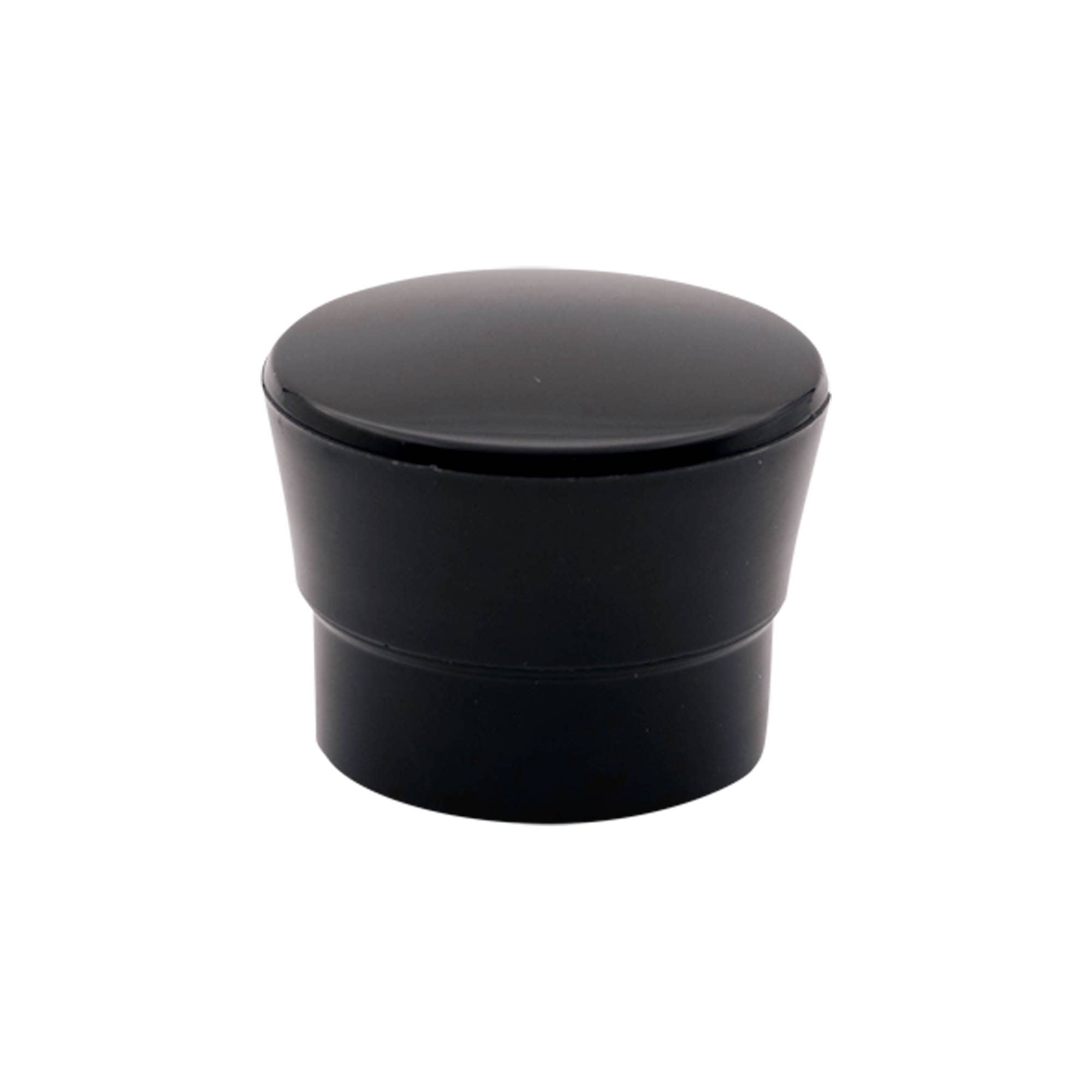Spice jar lid mill, PP plastic, black, for opening: 38/400