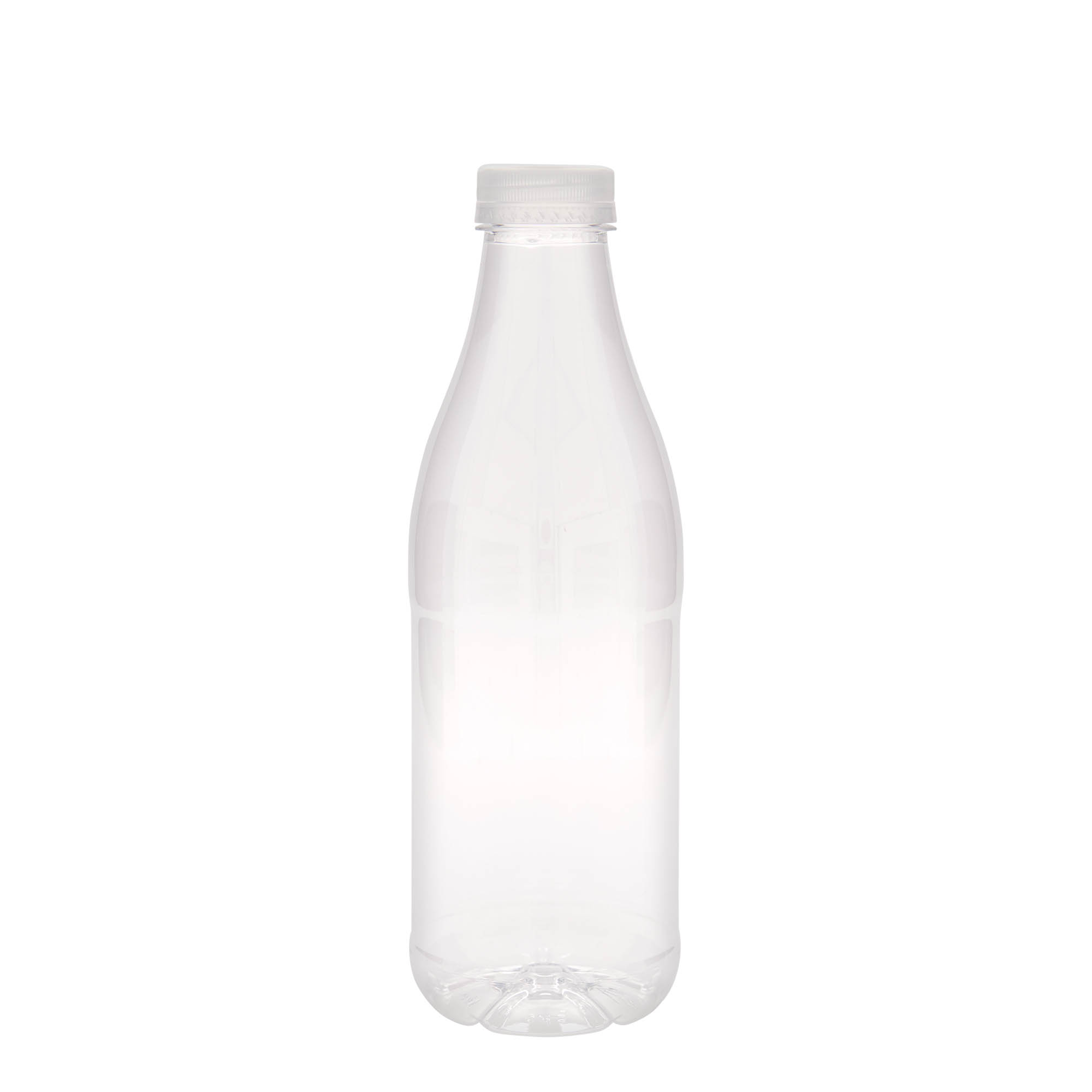 1,000 ml PET bottle ‘Milk and Juice’, plastic, opening: 38 mm