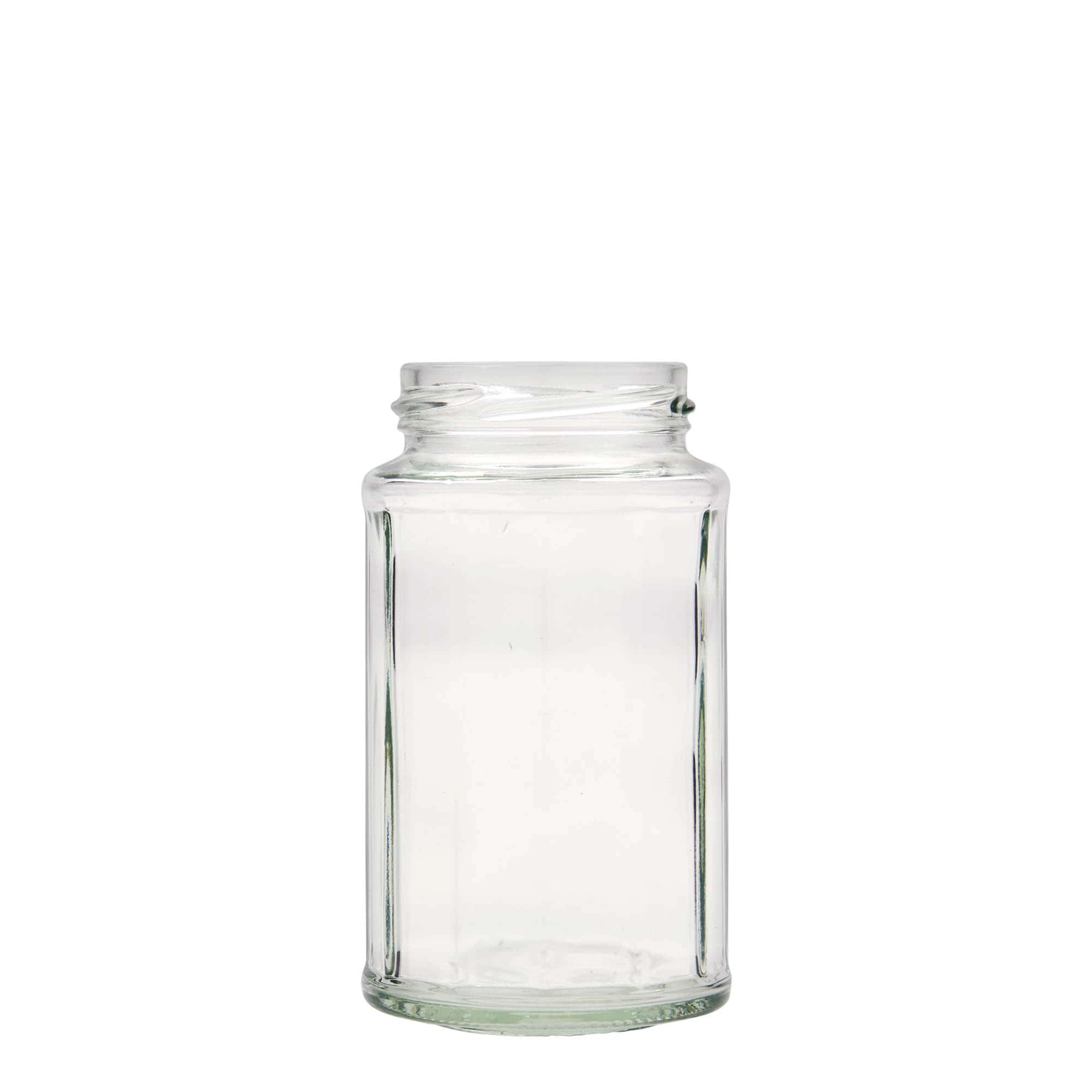 288 ml multi-sided glass, dodecagonal, opening: twist-off (TO 58)