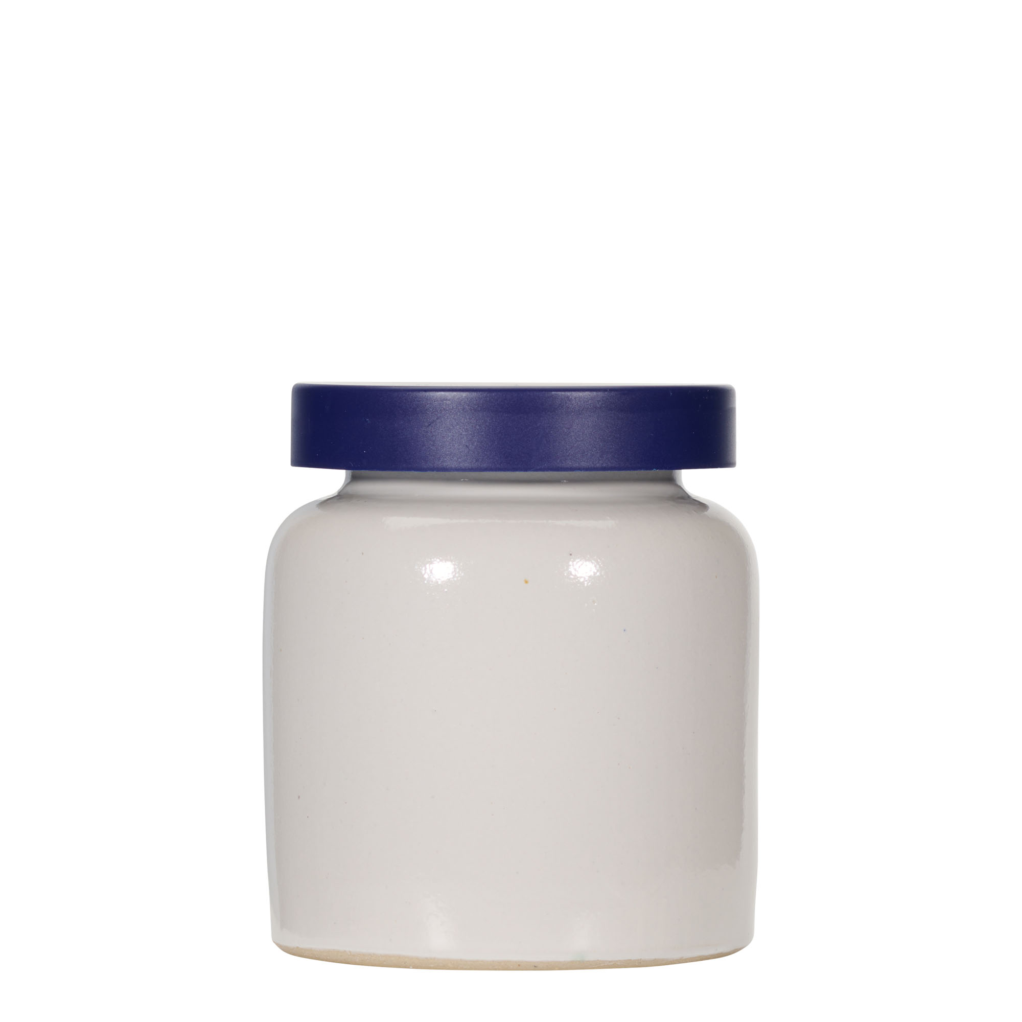 270 ml stoneware pot, ceramic, white, opening: slip lid 270 ml stoneware pot, ceramic, white, opening: slip lid