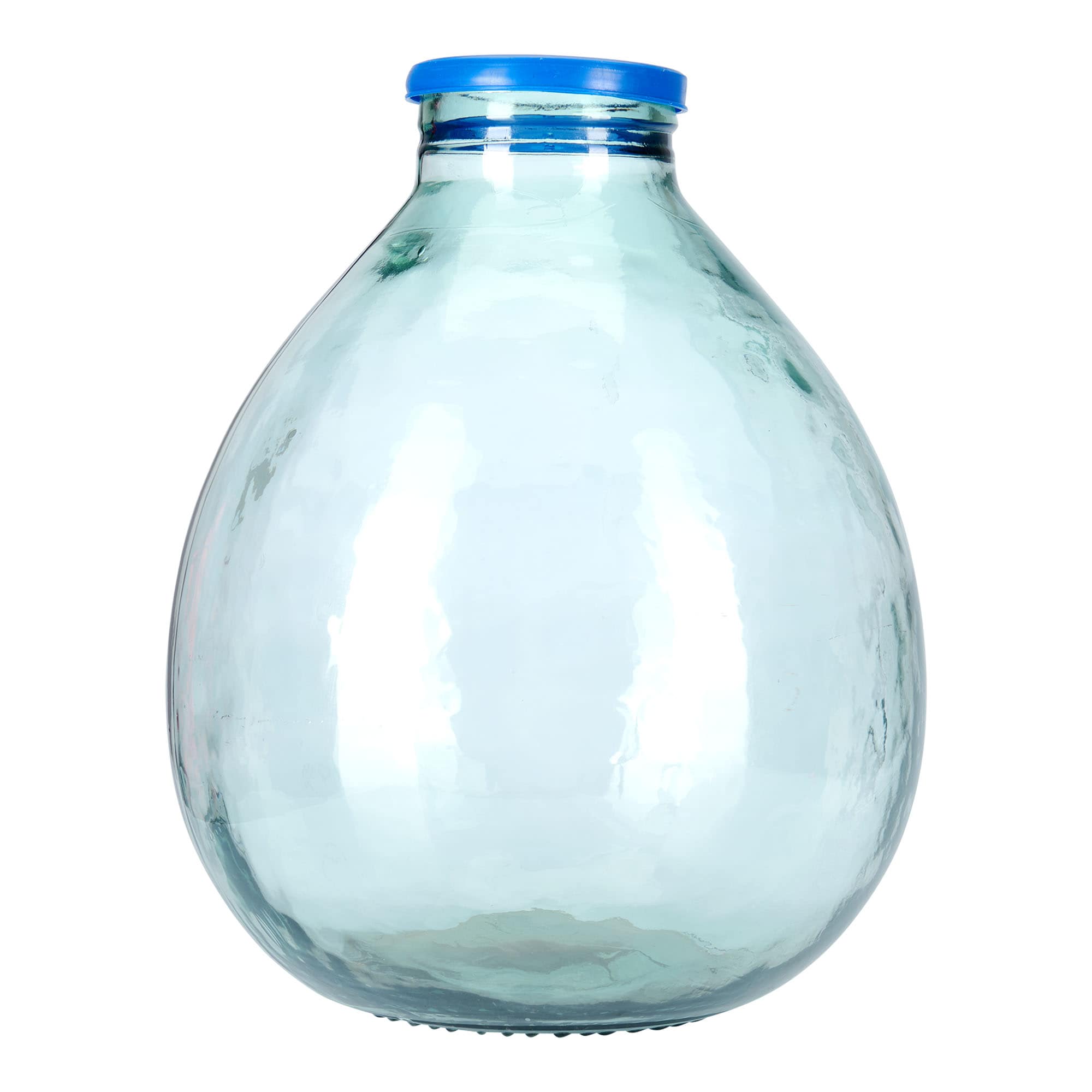 34 l balloon bottle wide neck, glass, opening: slip lid