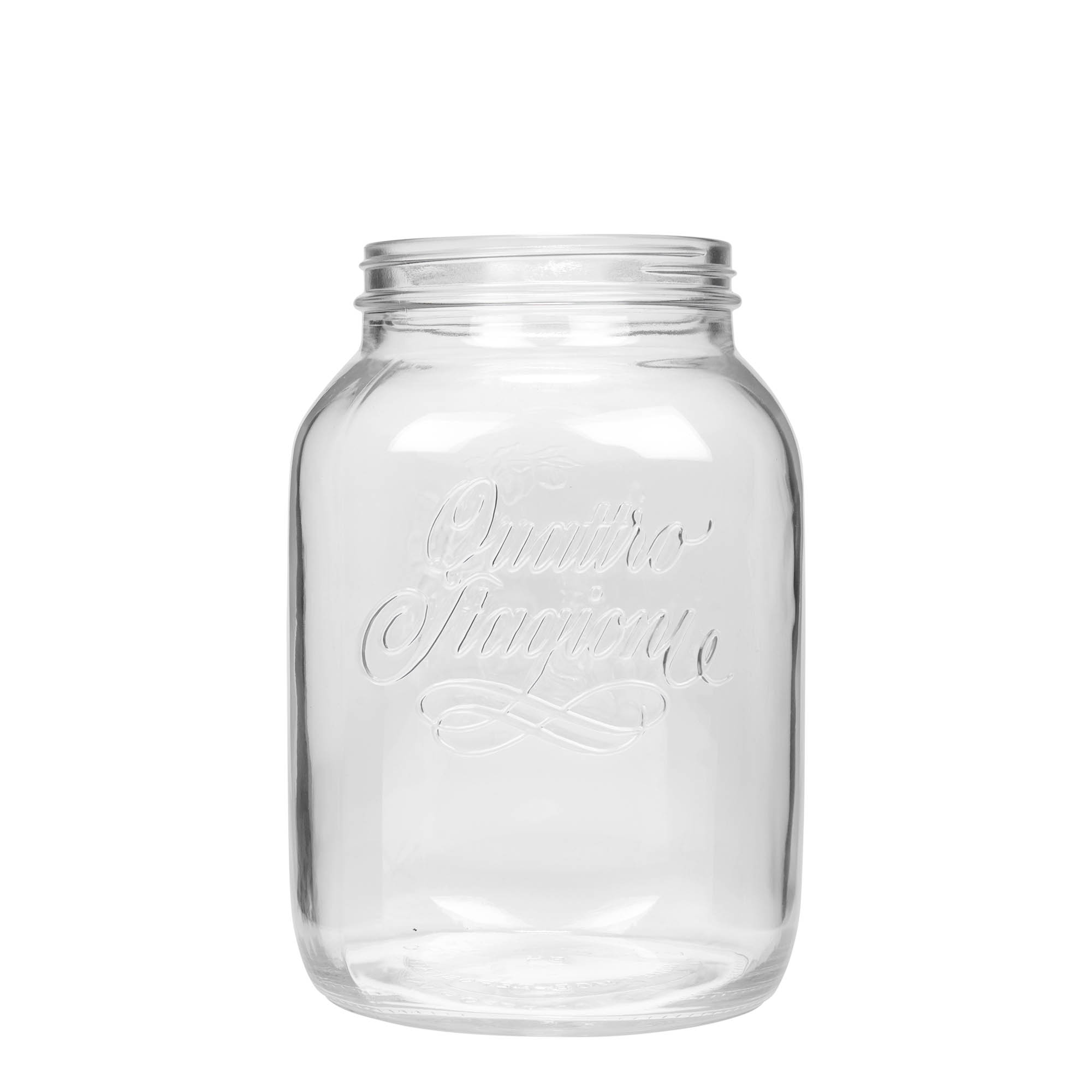 3,000 ml glass ‘Quattro Stagioni’, opening: screw cap
