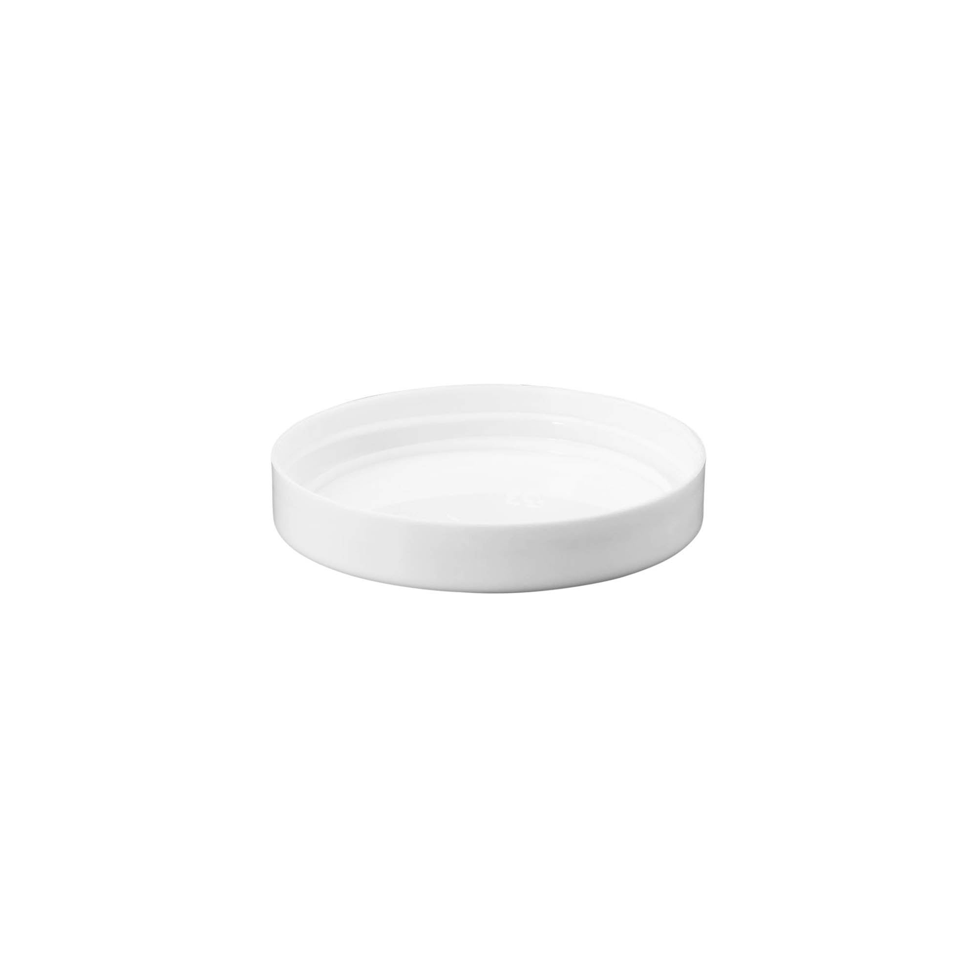 Screw cap, PP plastic, white, for opening: 70/400 Screw cap, PP plastic, white, for opening: 70/400