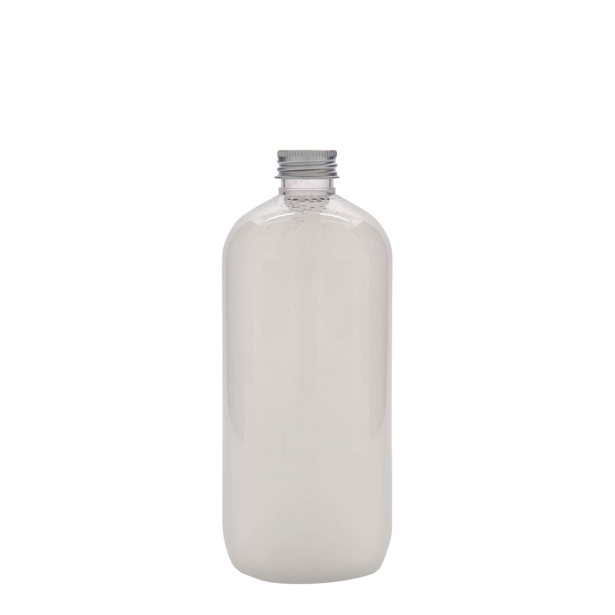500 ml PET bottle ‘Boston’, plastic, neck: 24/410
