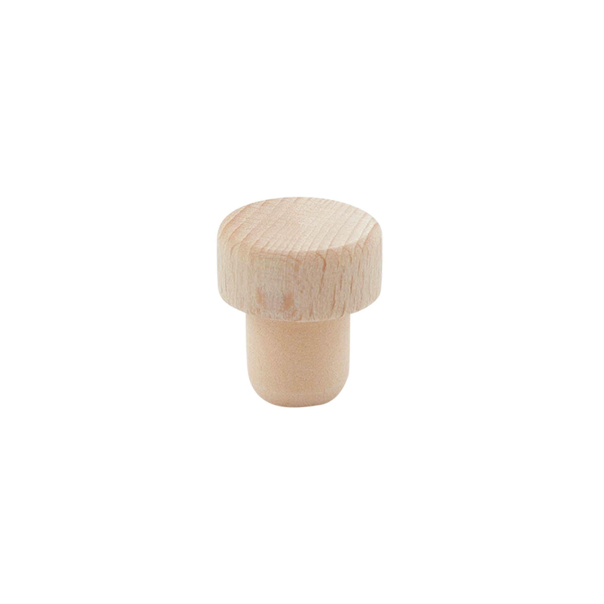 Handle corks 14 mm, wood/plastic, for opening: cork