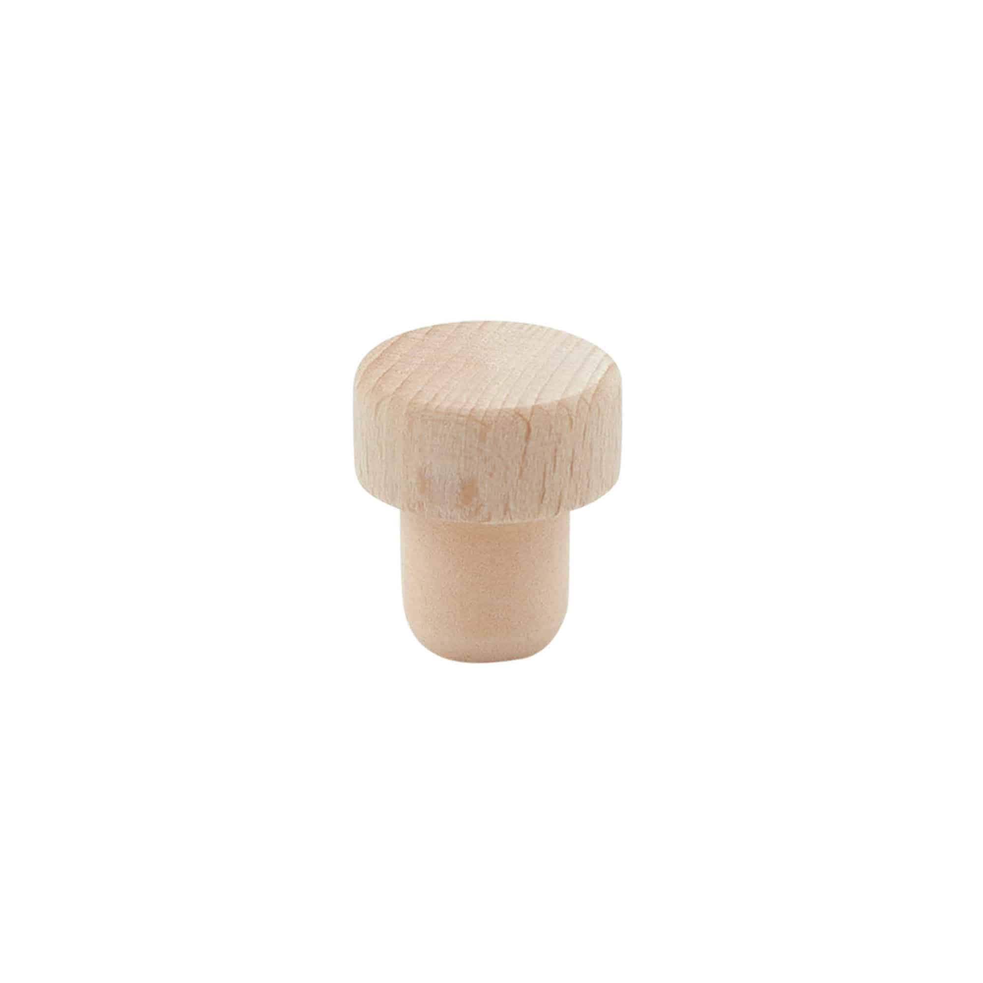 Handle corks 14 mm, wood/plastic, for opening: cork