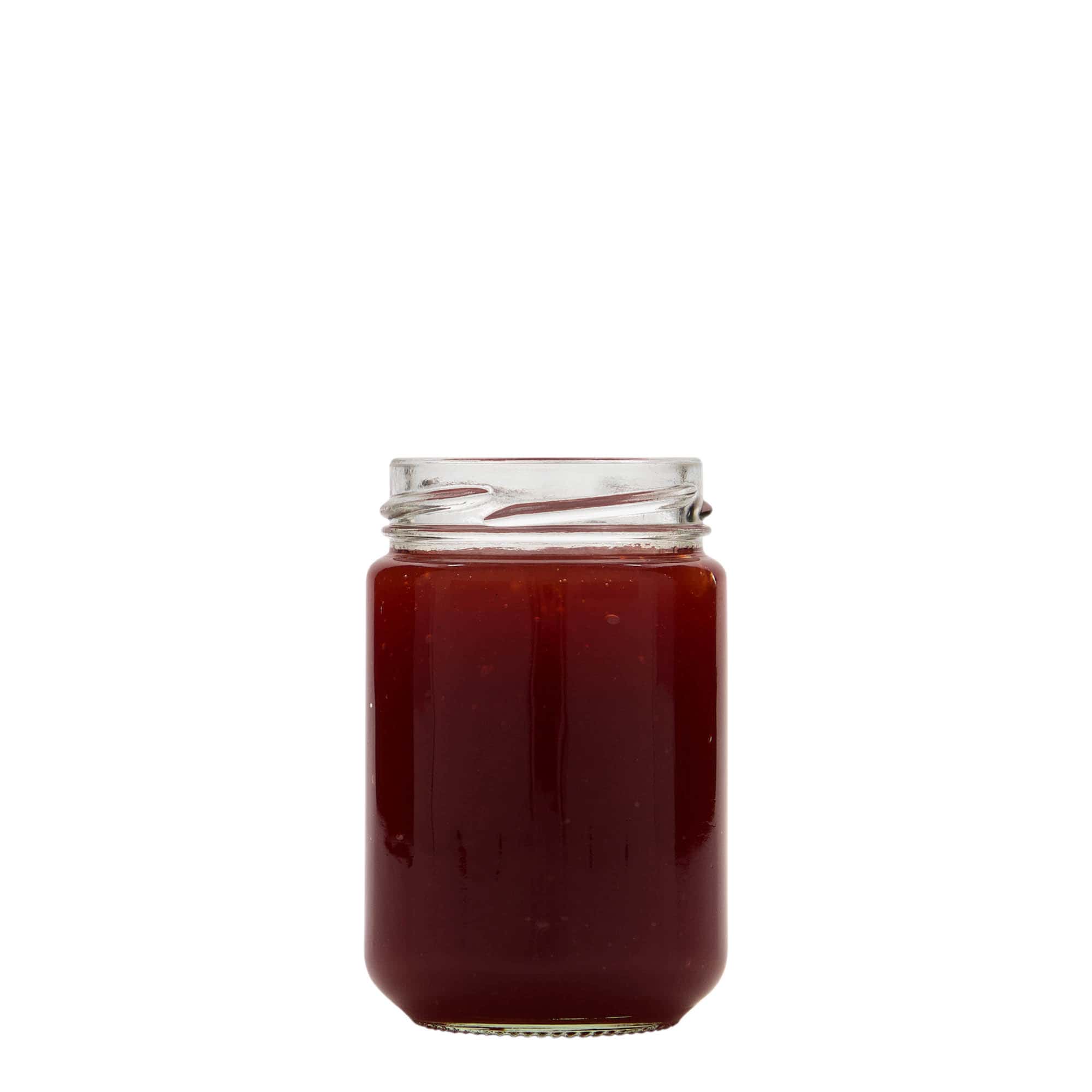 156 ml tall round glass, opening: Twist-Off (TO 53)