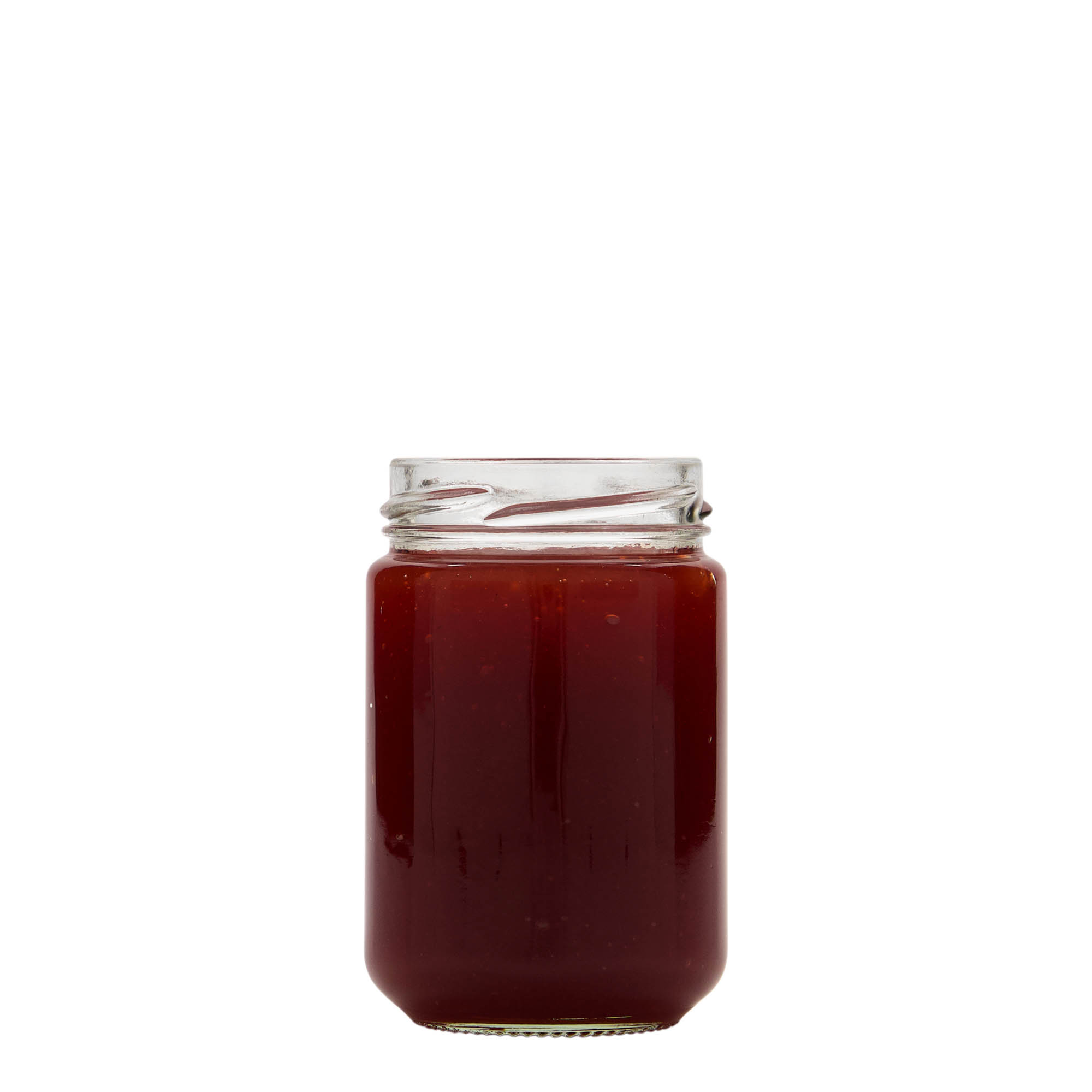 156 ml tall round glass, opening: Twist-off (TO 53)