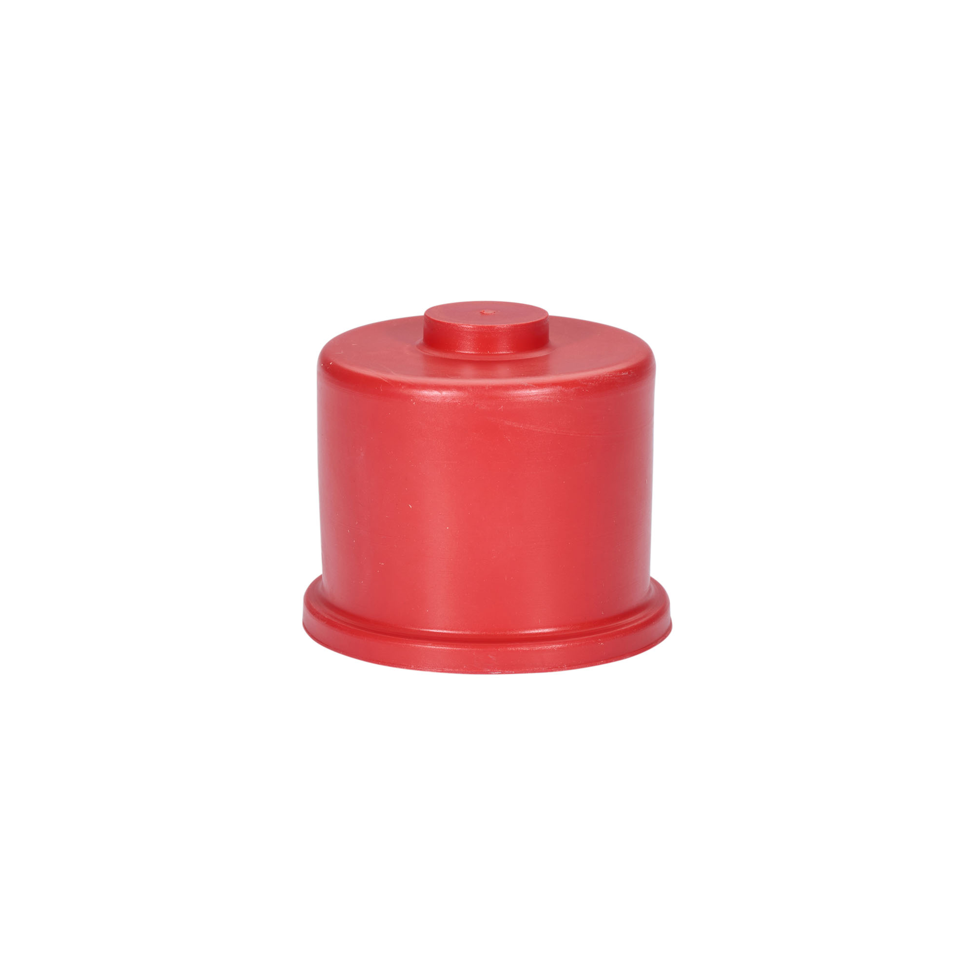 Bridge cap type 5, rubber, red