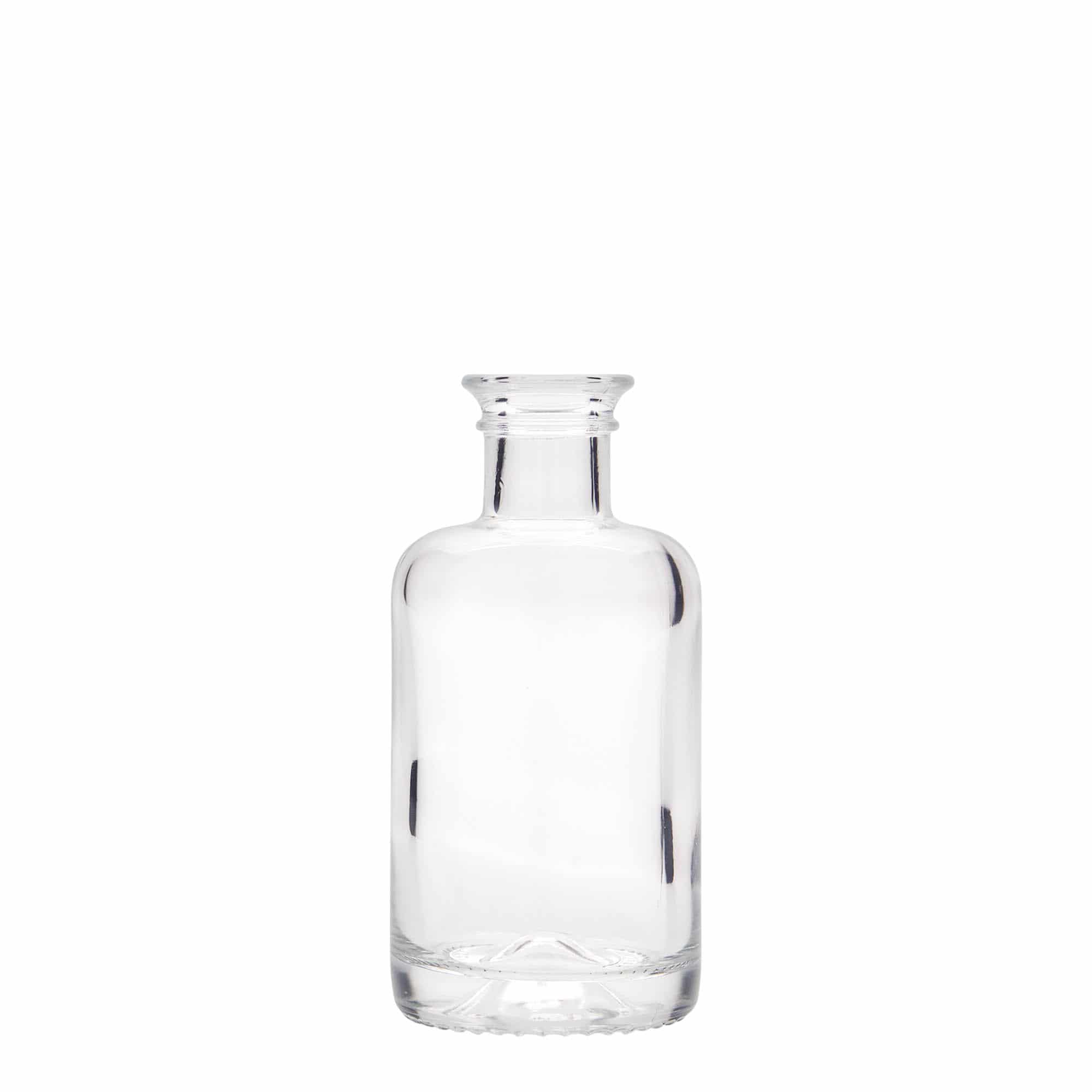 100 ml glass apothecary bottle, closure: cork