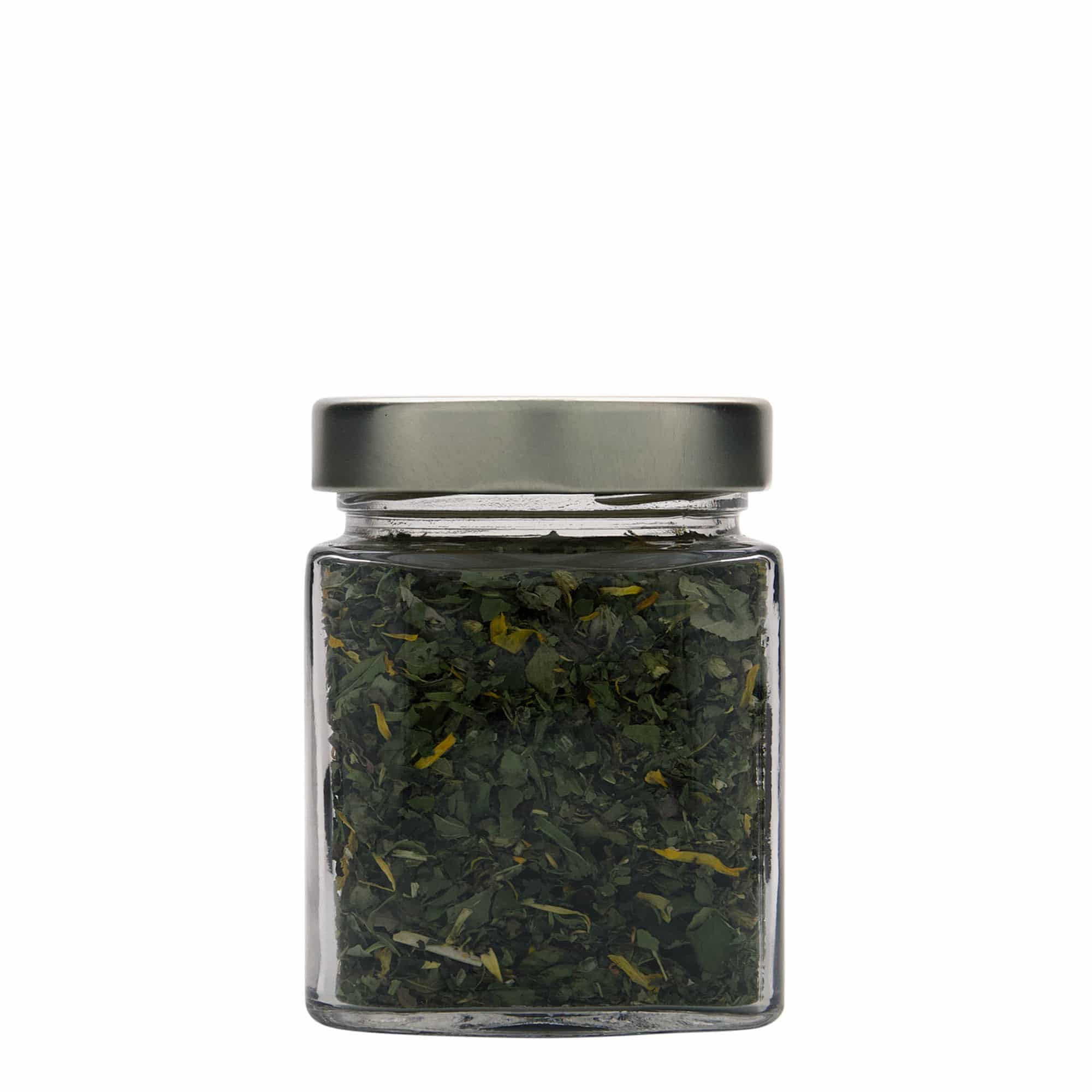 314 ml square glass 'Ikarus', opening: Deep-Twist-Off (DTO 70)