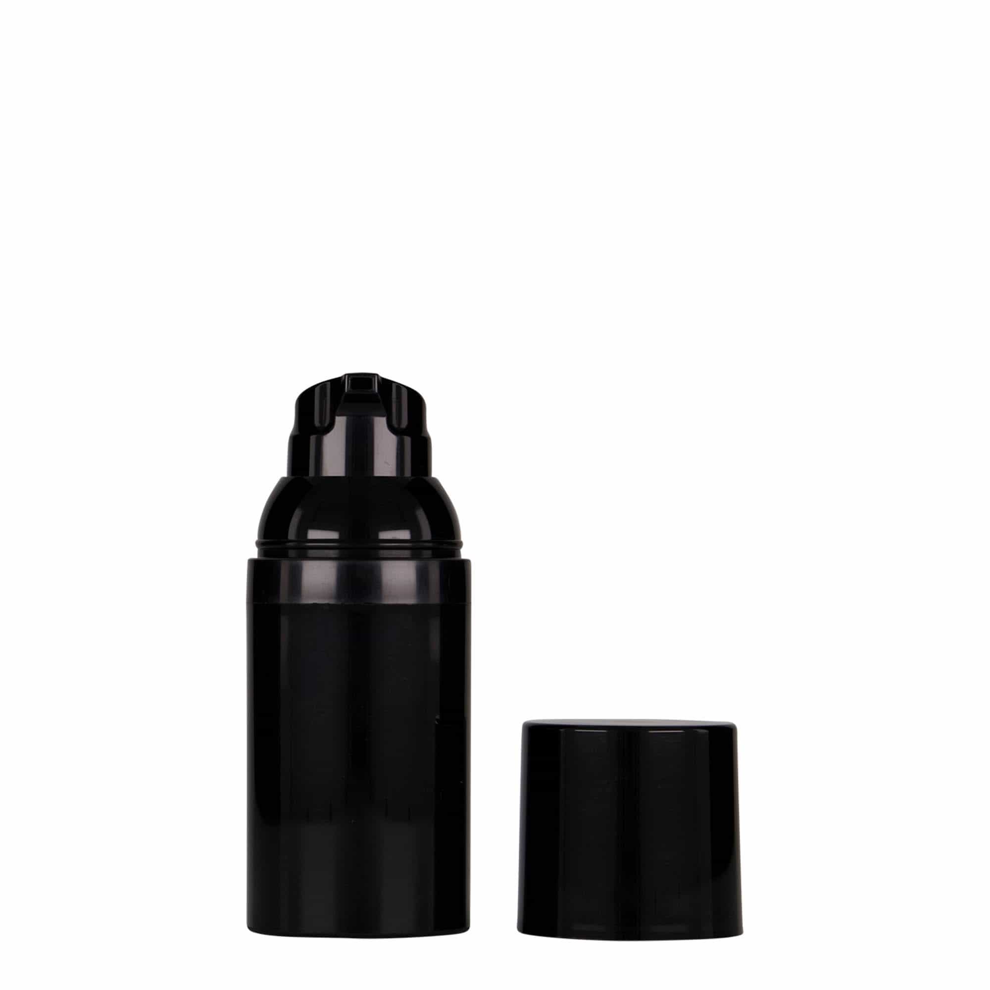 30 ml Airless Dispenser ‘Mezzo’, PP plastic, black