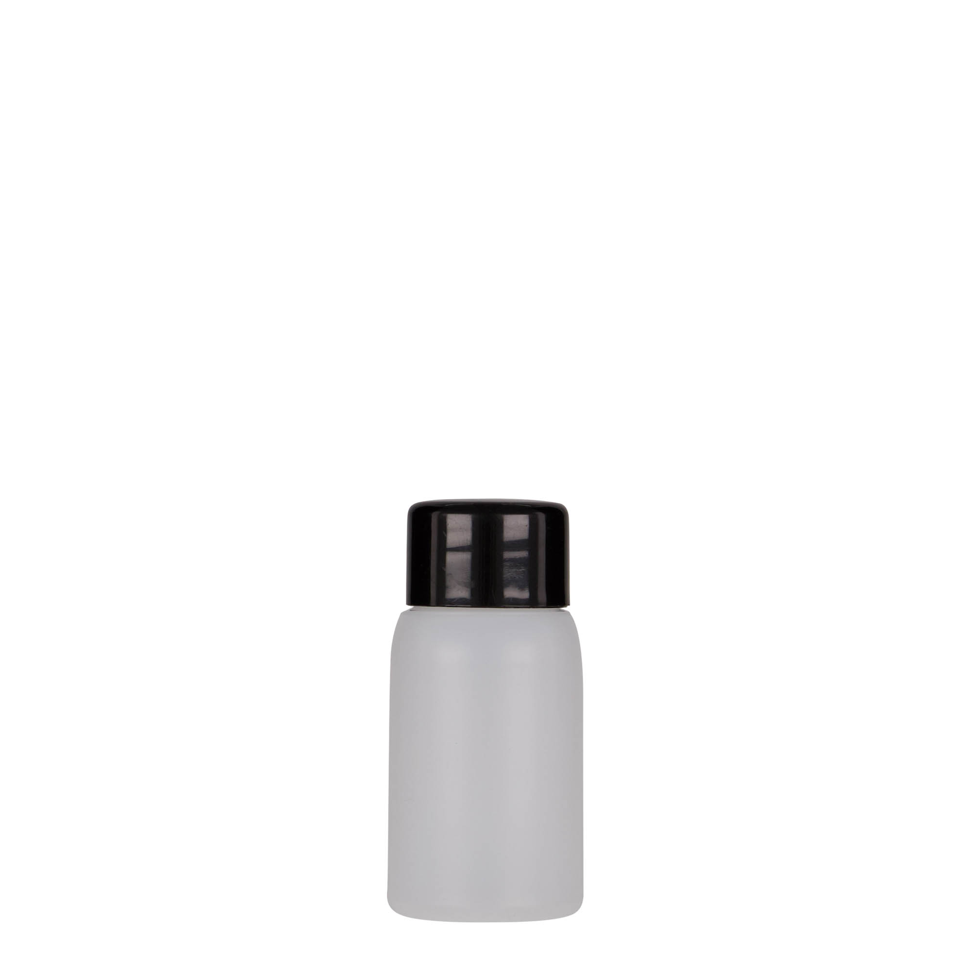 30 ml plastic bottle 'Tuffy', HDPE, natural, neck finish: 24/410 30 ml plastic bottle 'Tuffy', HDPE, natural, neck finish: 24/410
