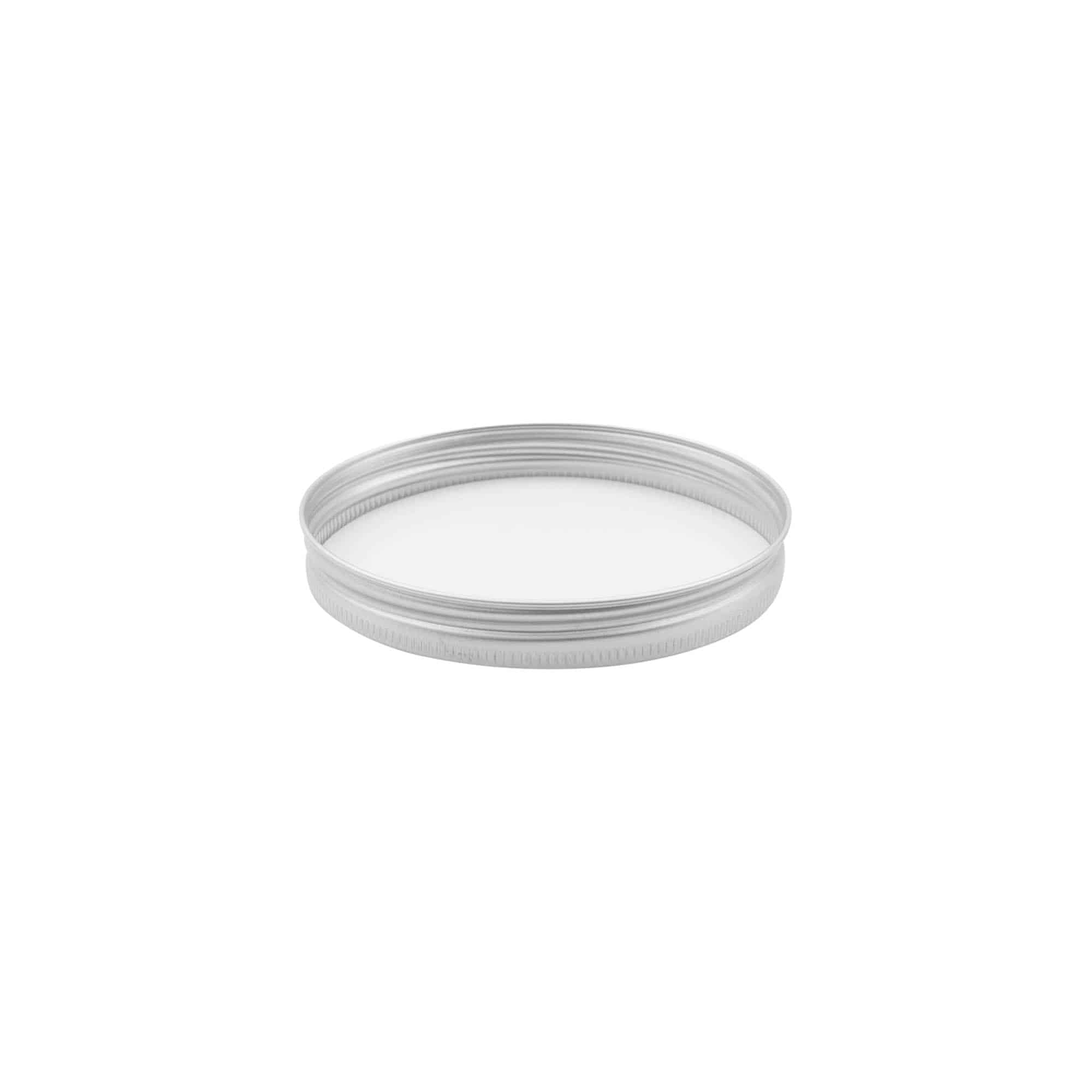 Screw cap, metal, silver, for opening: 70/400