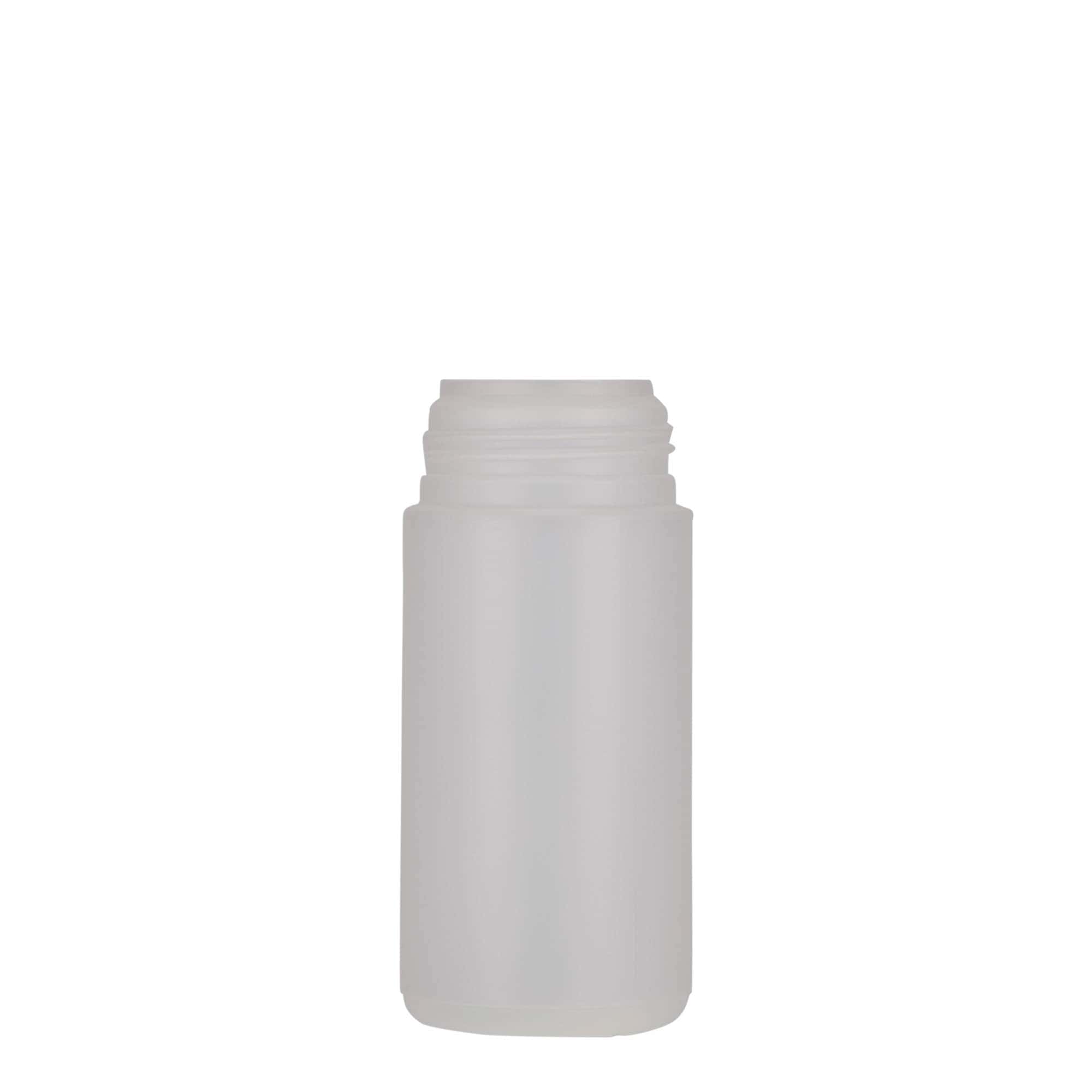 100 ml dispenser bottle ‘Foamer’, PE plastic, natural, opening: screw cap