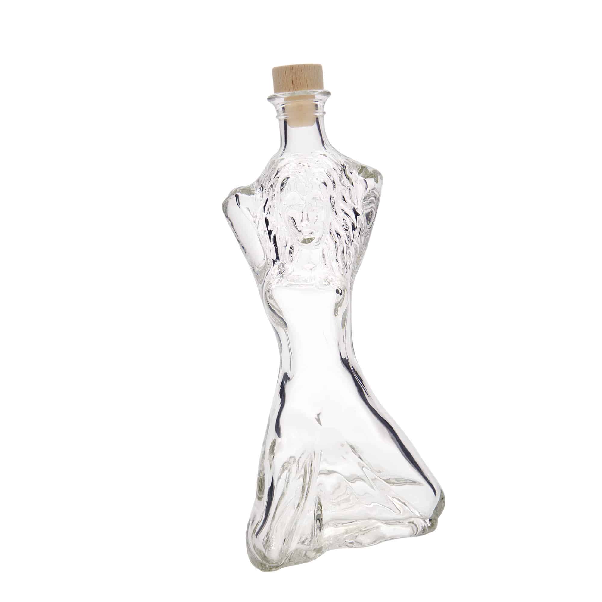 350 ml glass bottle 'Lexy', opening: cork