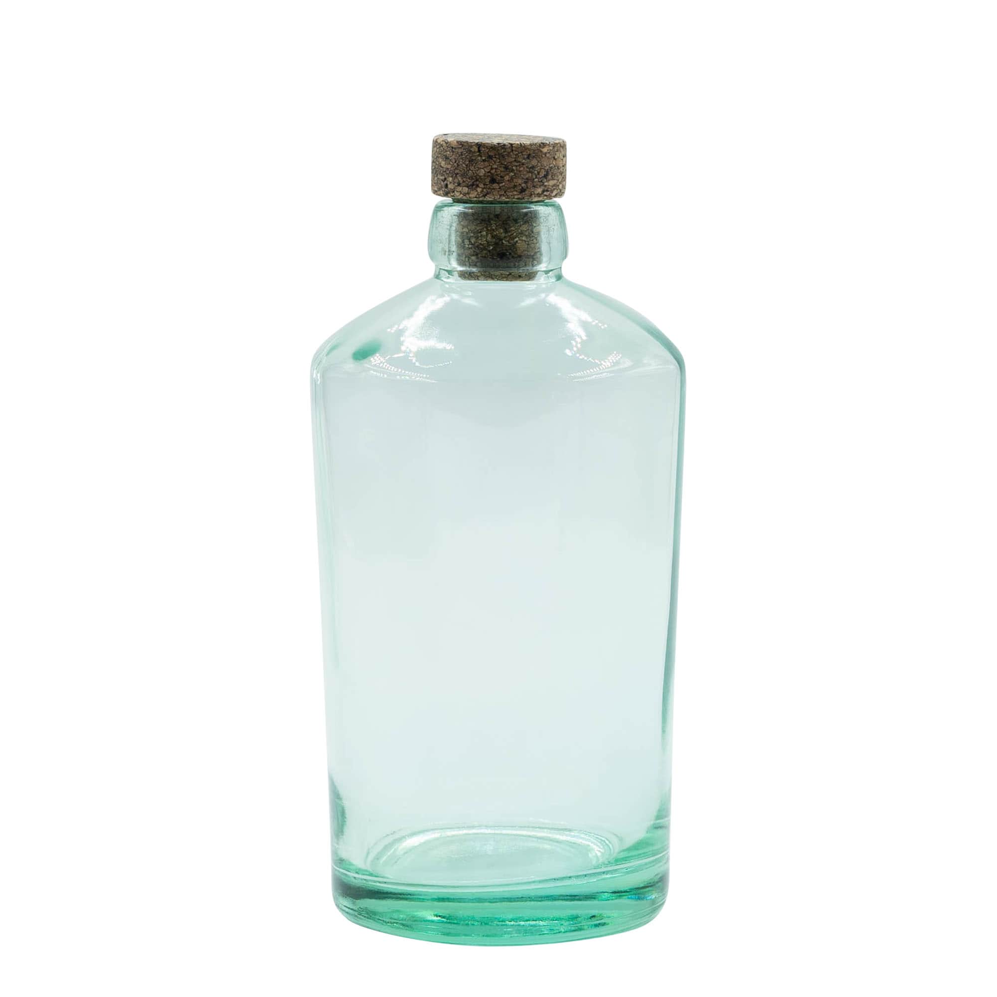 700 ml glass bottle ‘Barrel’, opening: cork