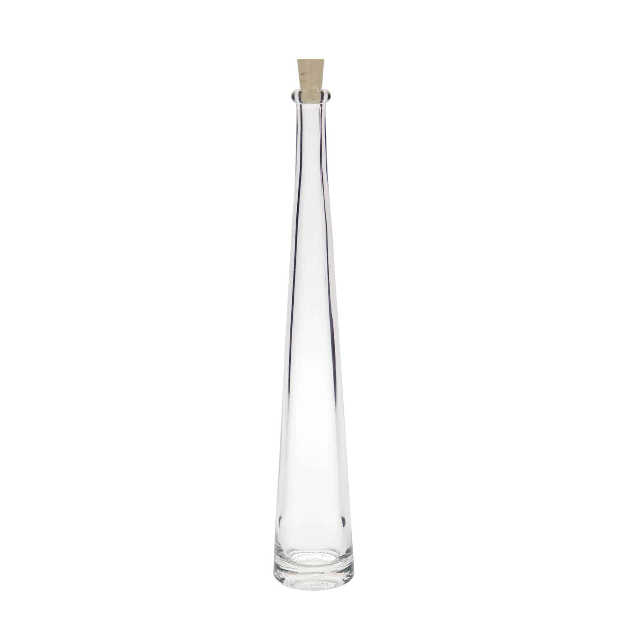 100 ml glass bottle 'Dama Rondo', opening: cork