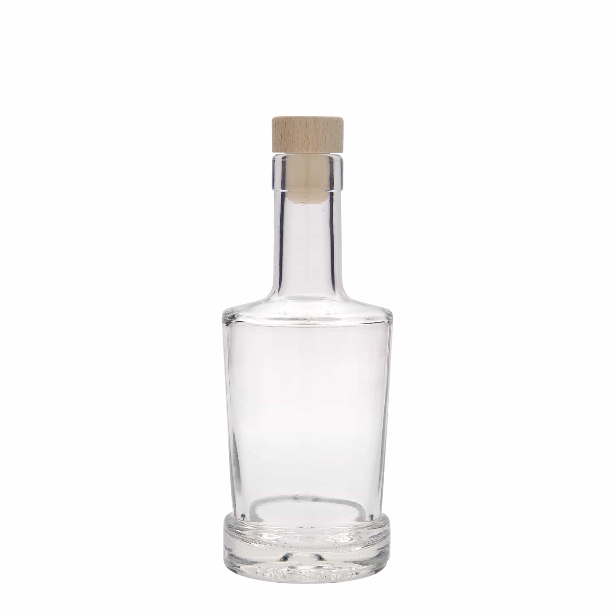 250 ml glass bottle 'Deborah', opening: cork