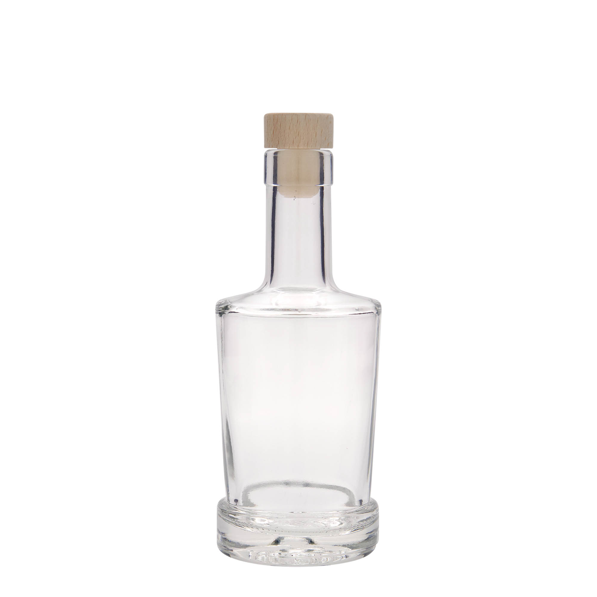250 ml glass bottle ‘Deborah’, opening: cork