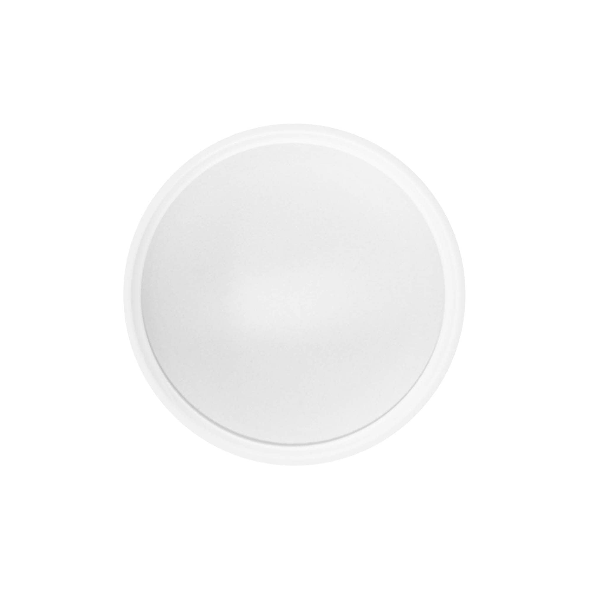 Screw cap for 50 ml 'Beauty', HPM plastic, white Screw cap for 50 ml 'Beauty', HPM plastic, white