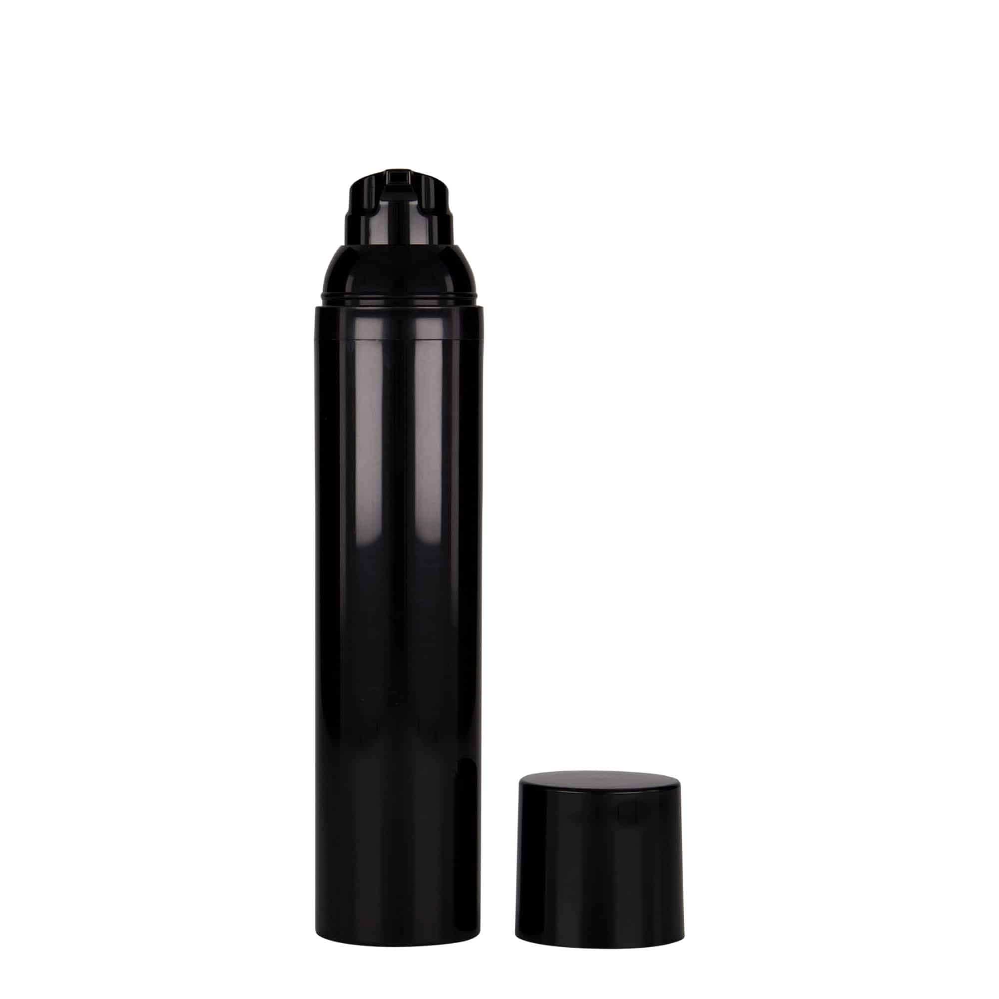 100 ml airless dispenser 'Mezzo', PP plastic, black