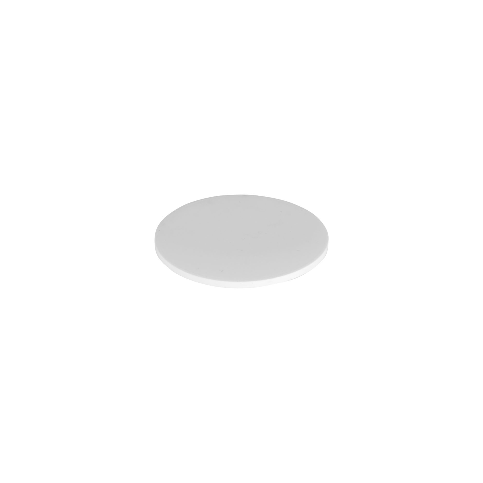 Cover disc for 100 ml 'Bianca', PP plastic, white