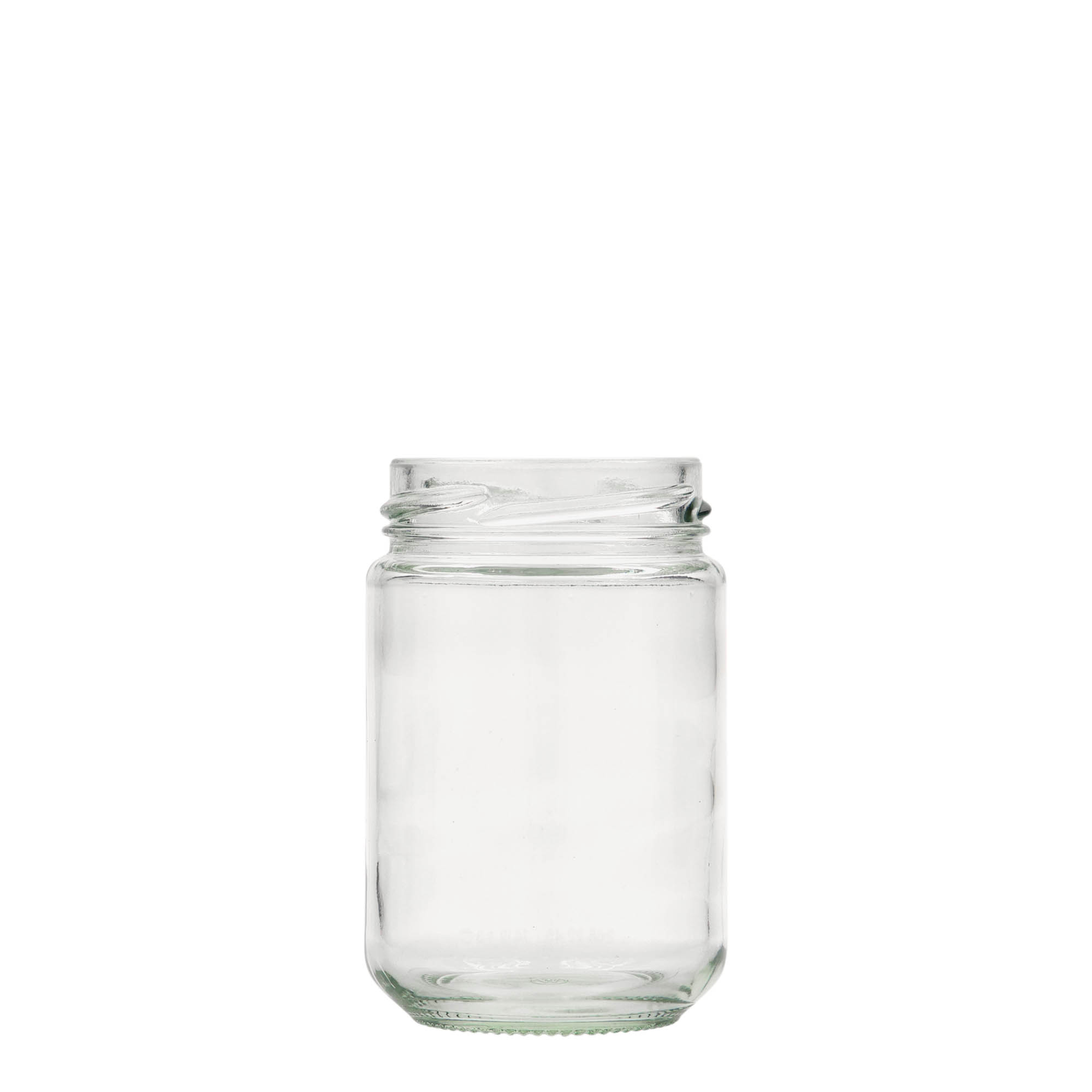 156 ml tall round glass, opening: Twist-off (TO 53)